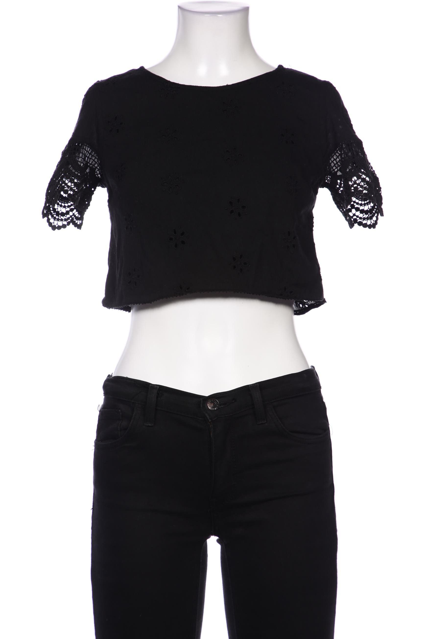 

Hollister Damen Bluse, schwarz, Gr. 34