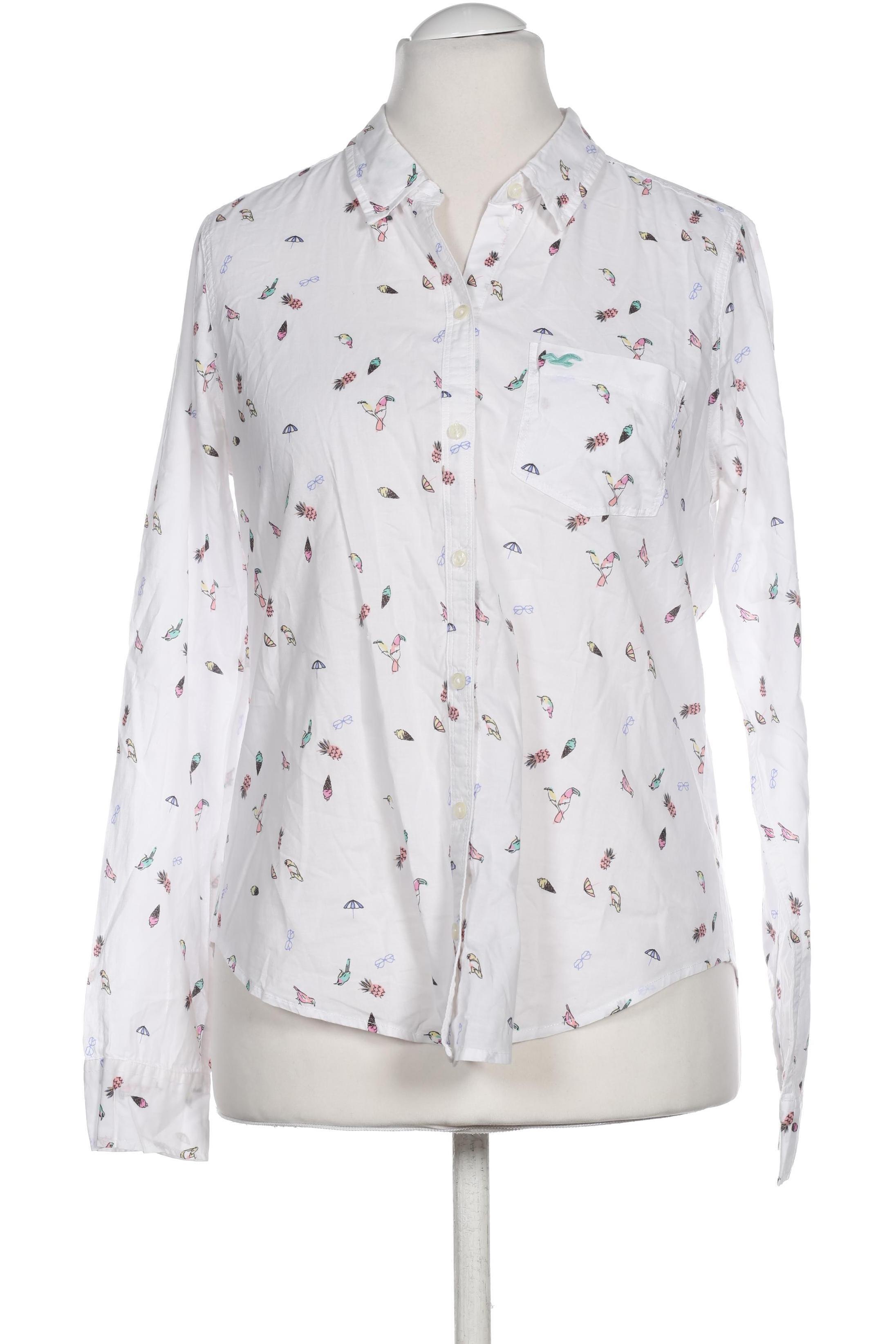 

Hollister Damen Bluse, weiß, Gr.