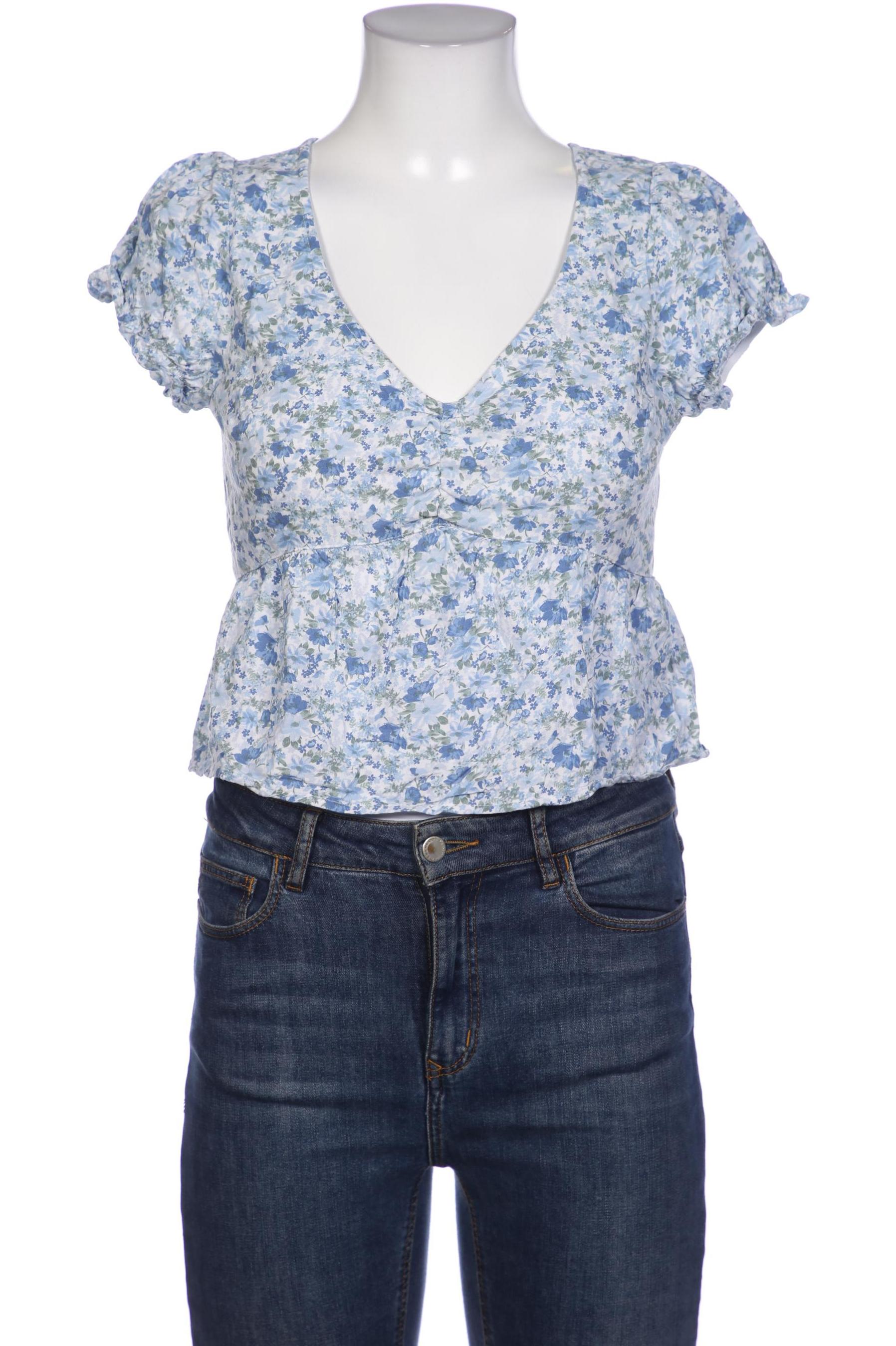 

Hollister Damen Bluse, hellblau, Gr. 38