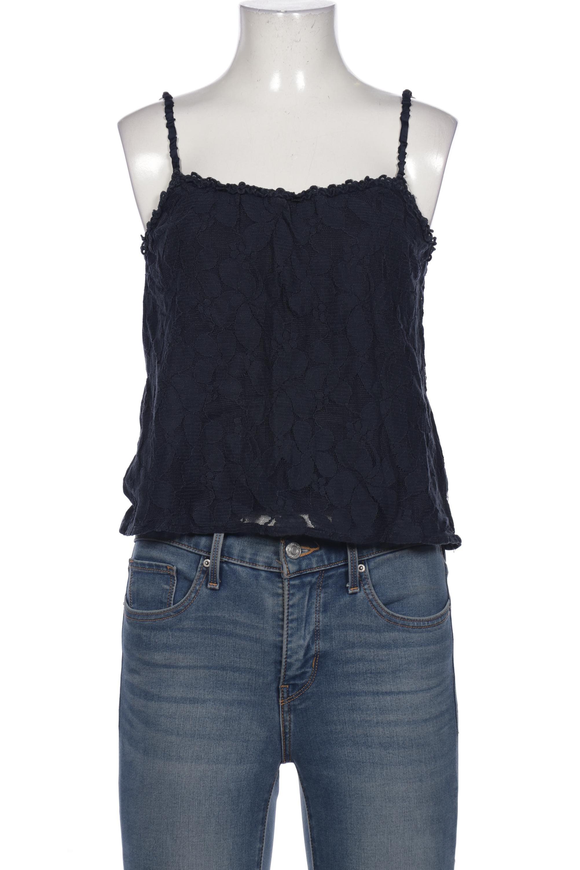

Hollister Damen Bluse, marineblau, Gr. 34