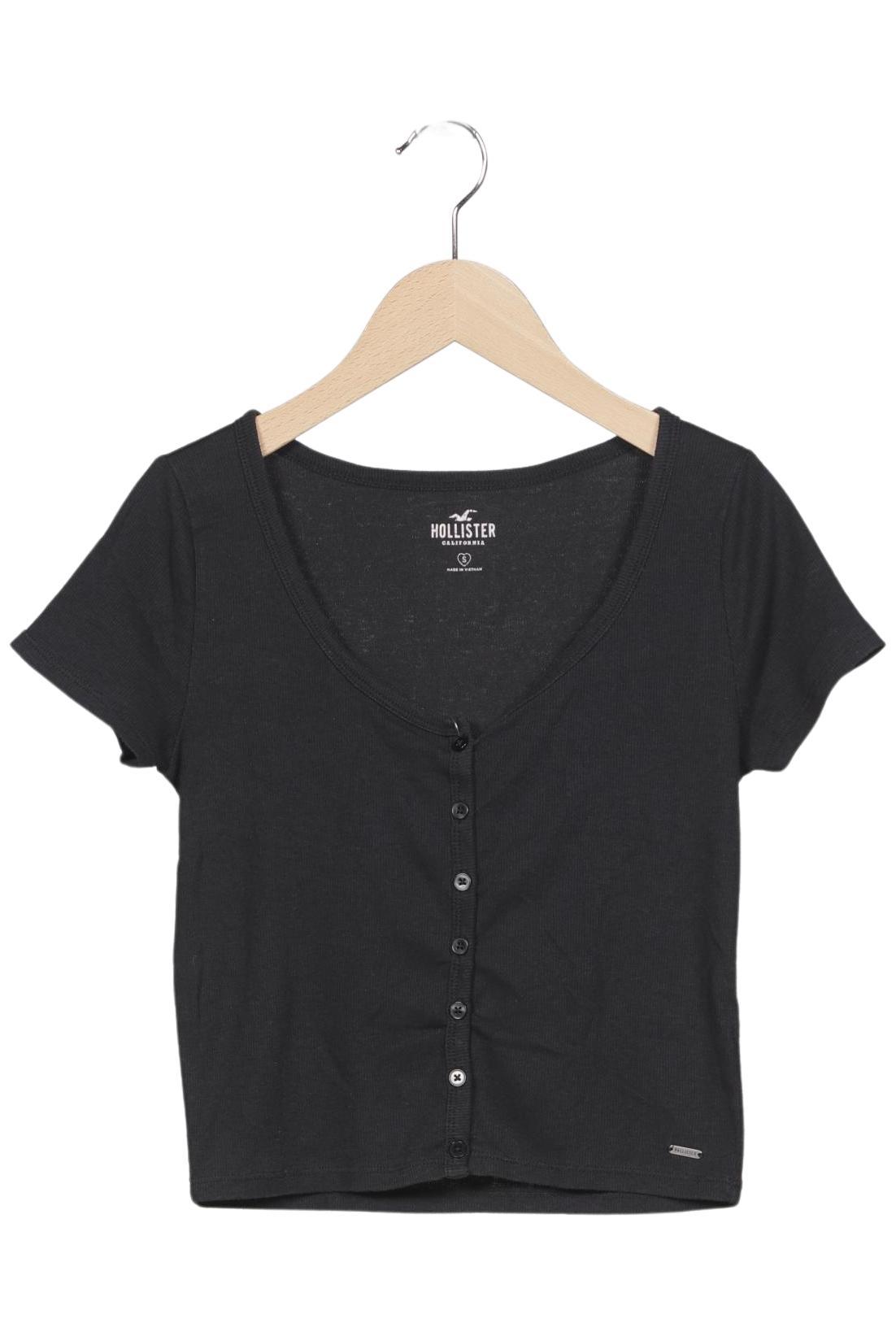

Hollister Damen Bluse, schwarz, Gr. 36