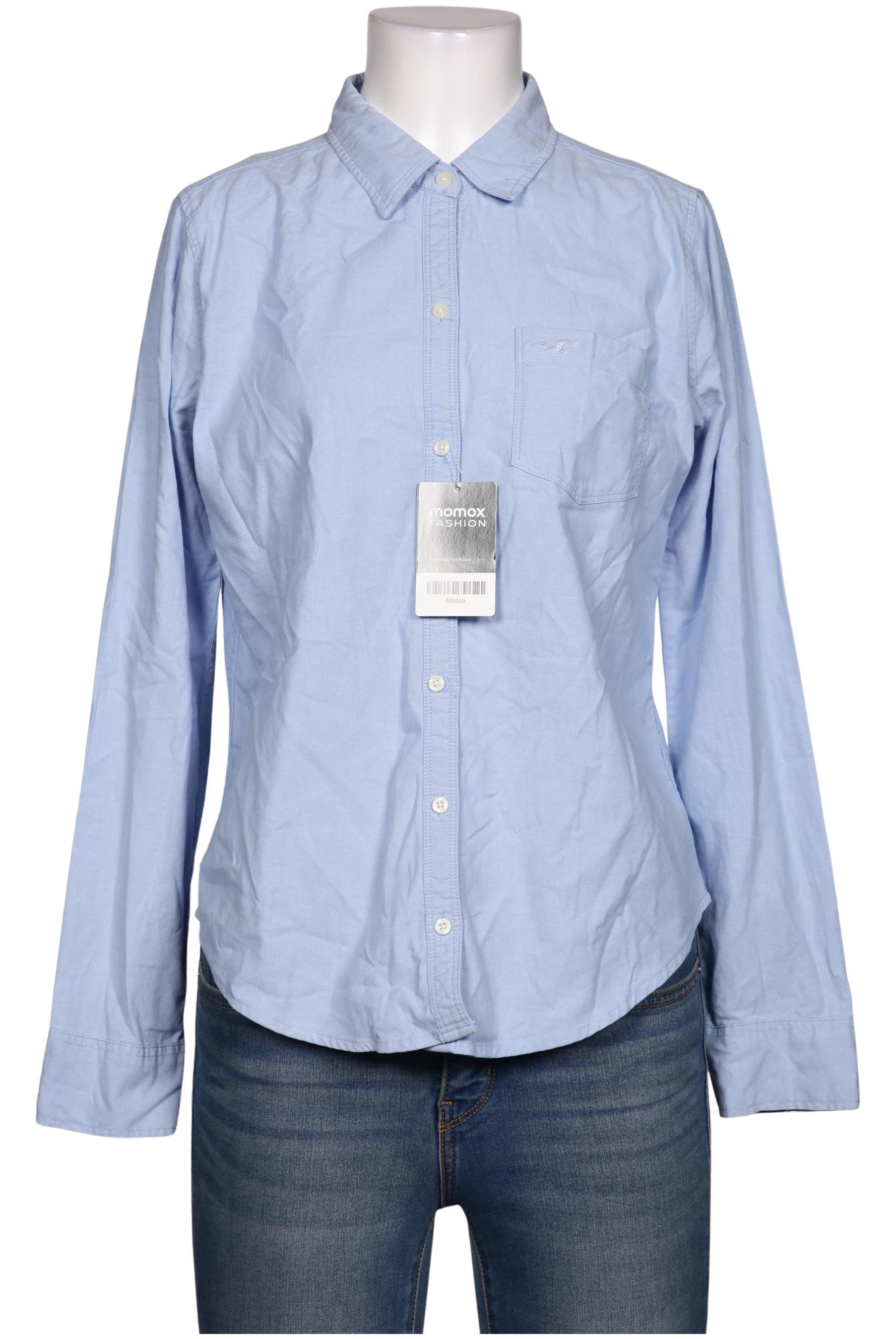 

Hollister Damen Bluse, hellblau, Gr. 38