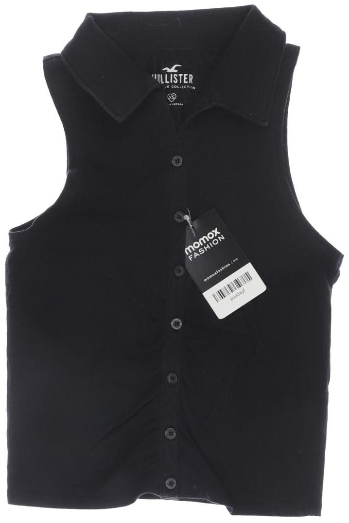

Hollister Damen Bluse, schwarz, Gr. 34