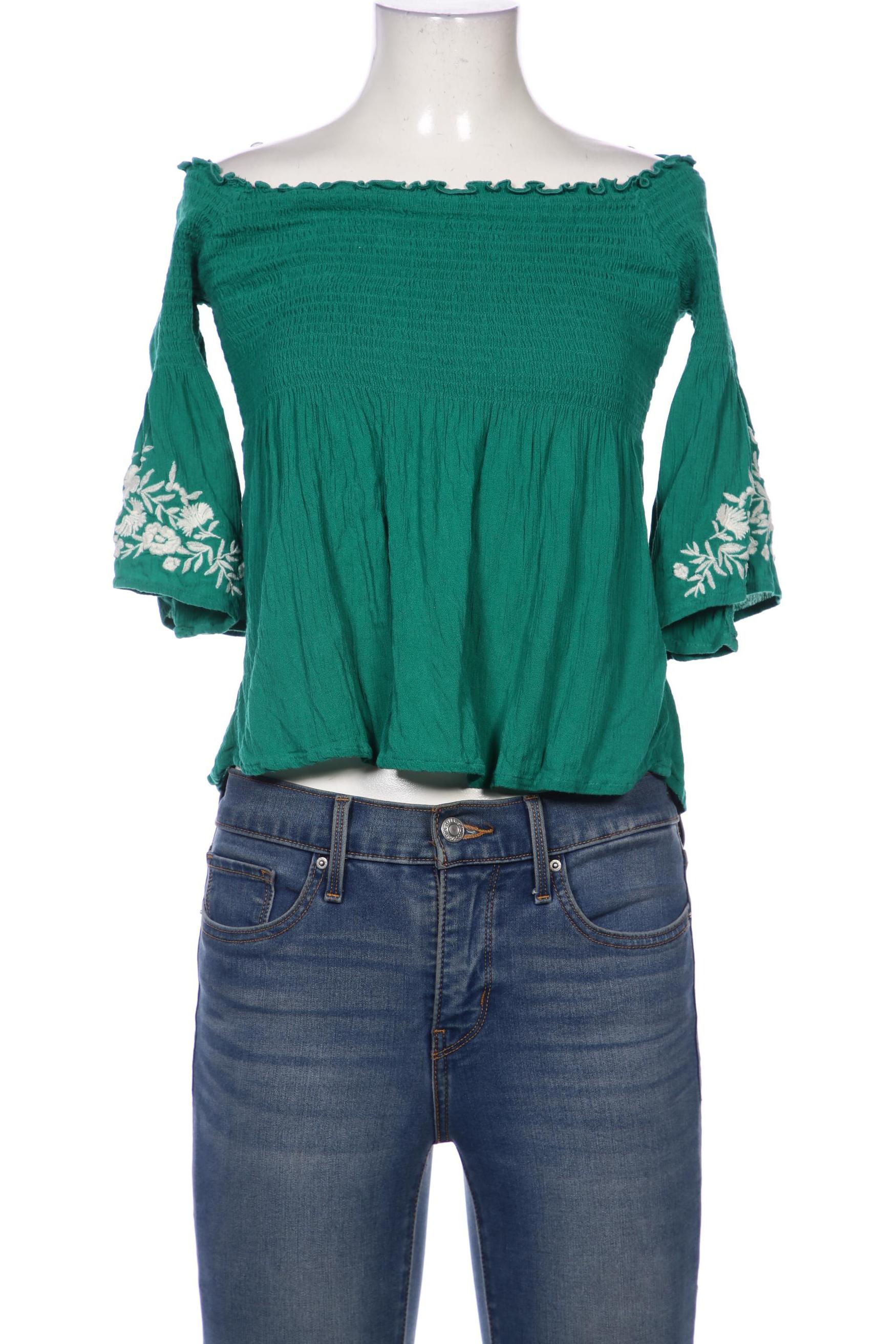 

Hollister Damen Bluse, grün, Gr. 36