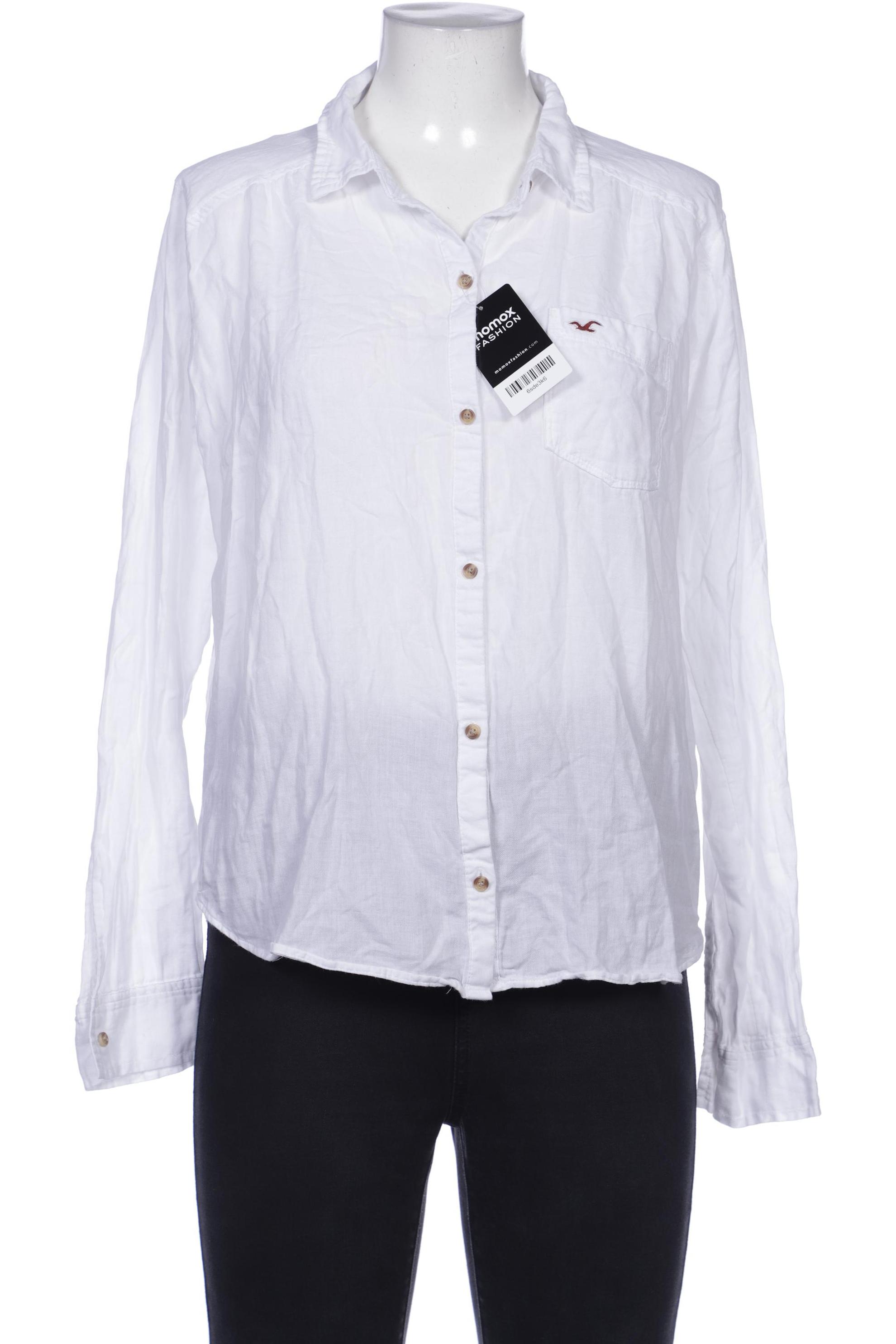 

Hollister Damen Bluse, weiß, Gr. 42