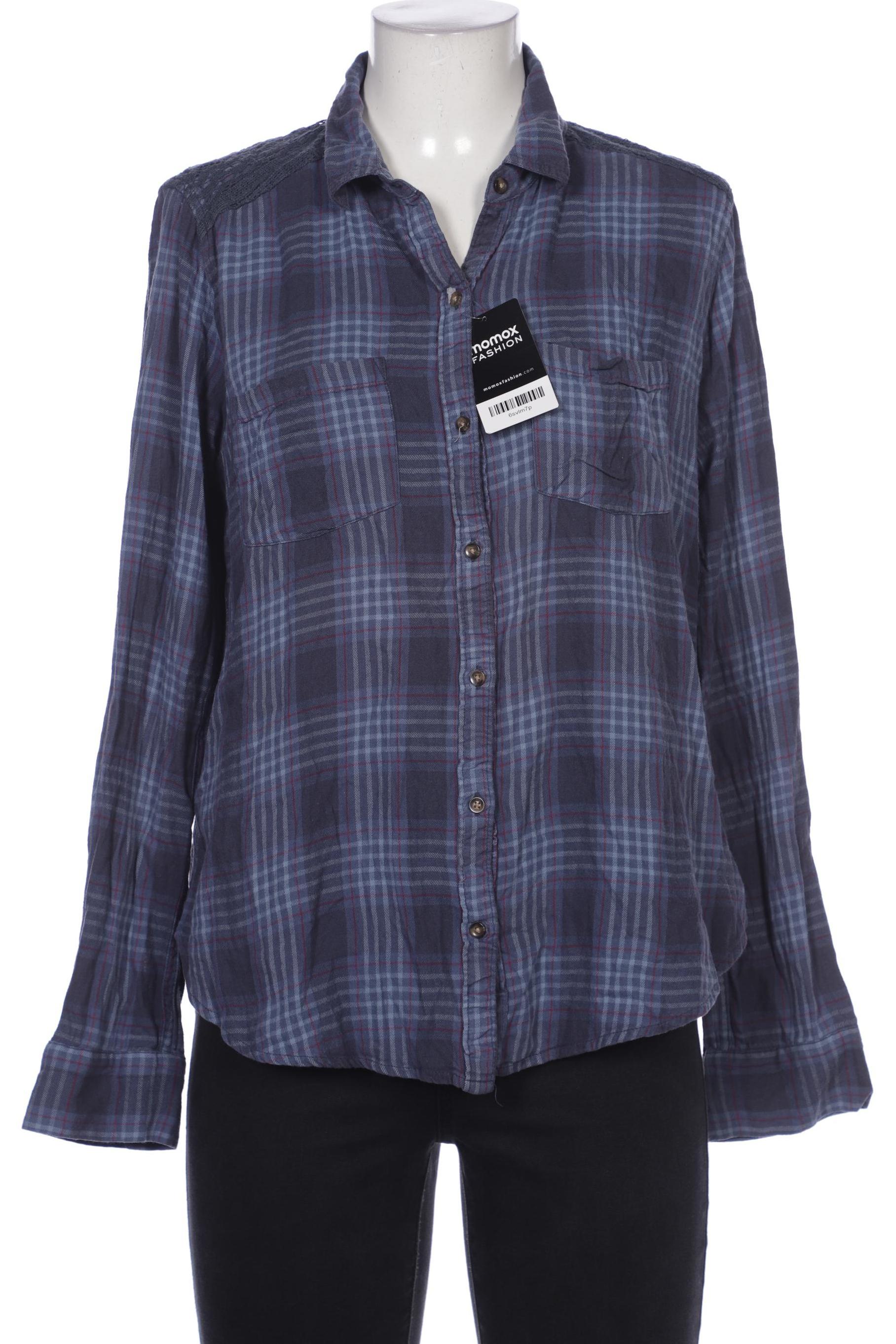 

Hollister Damen Bluse, blau, Gr. 42