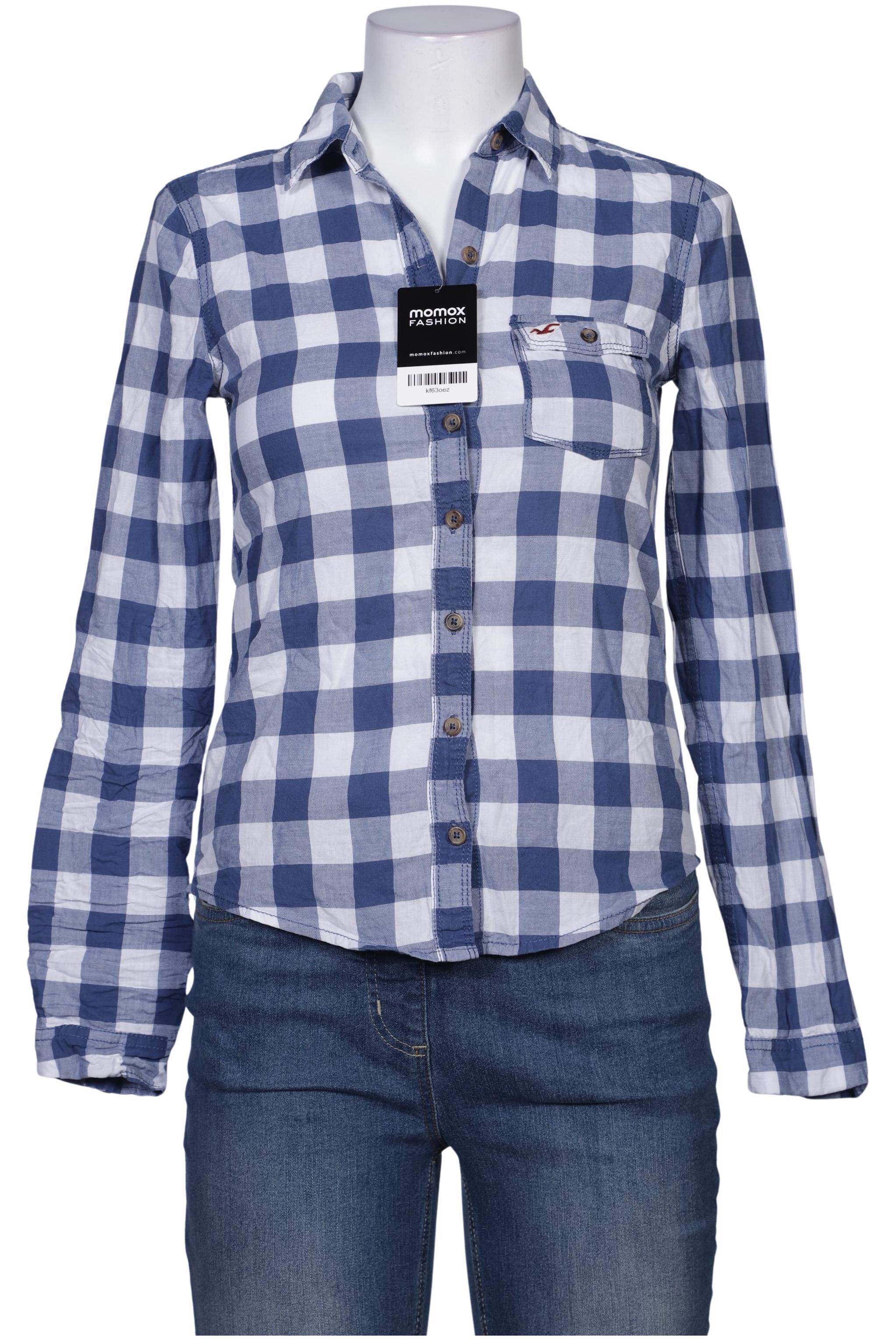 

Hollister Damen Bluse, blau, Gr. 36