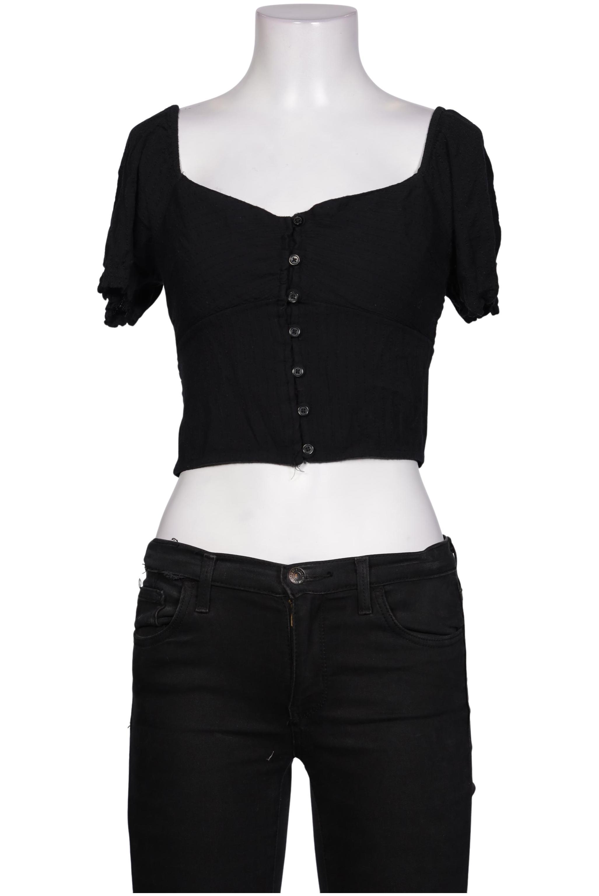 

Hollister Damen Bluse, schwarz, Gr. 36