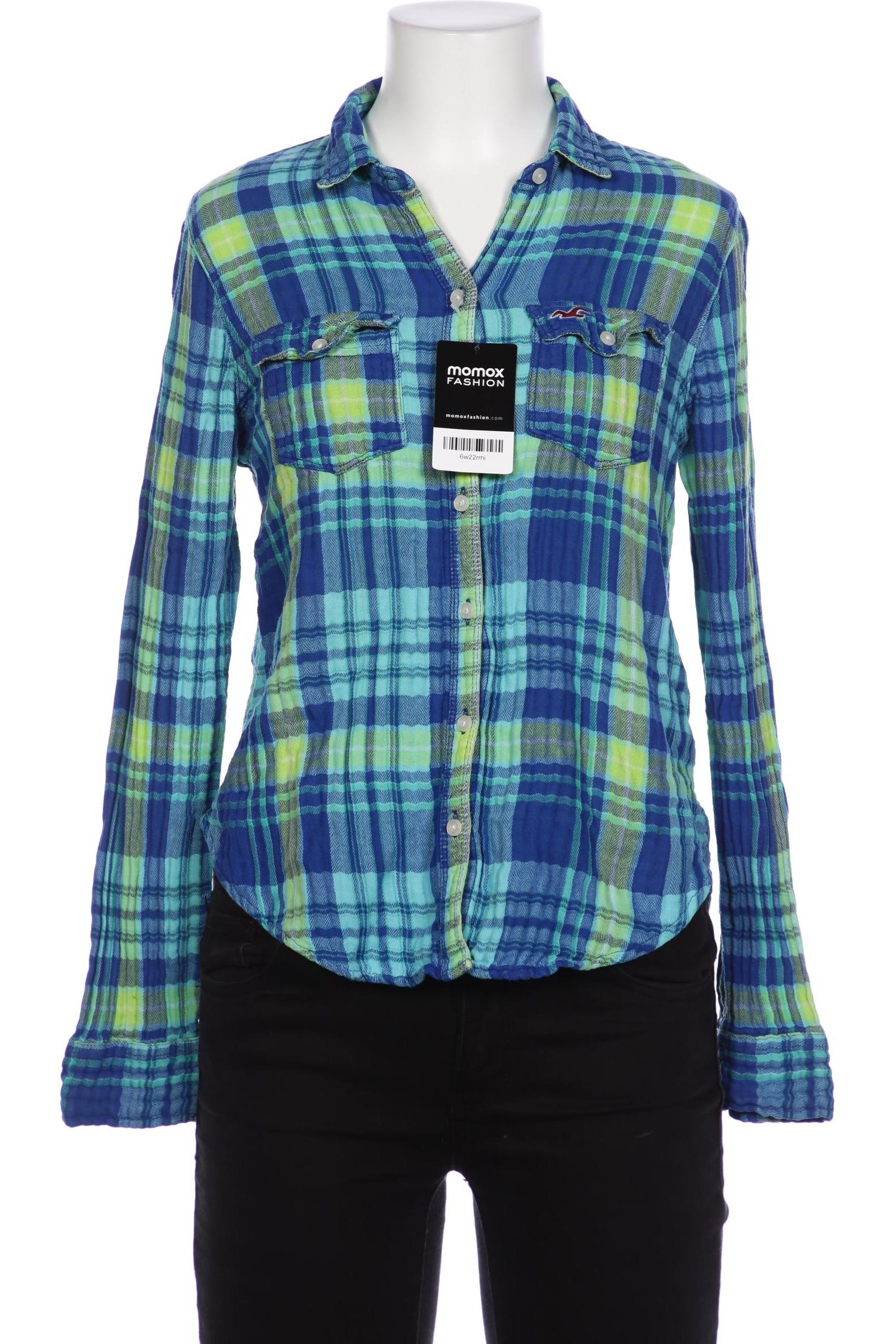 

Hollister Damen Bluse, blau, Gr. 36