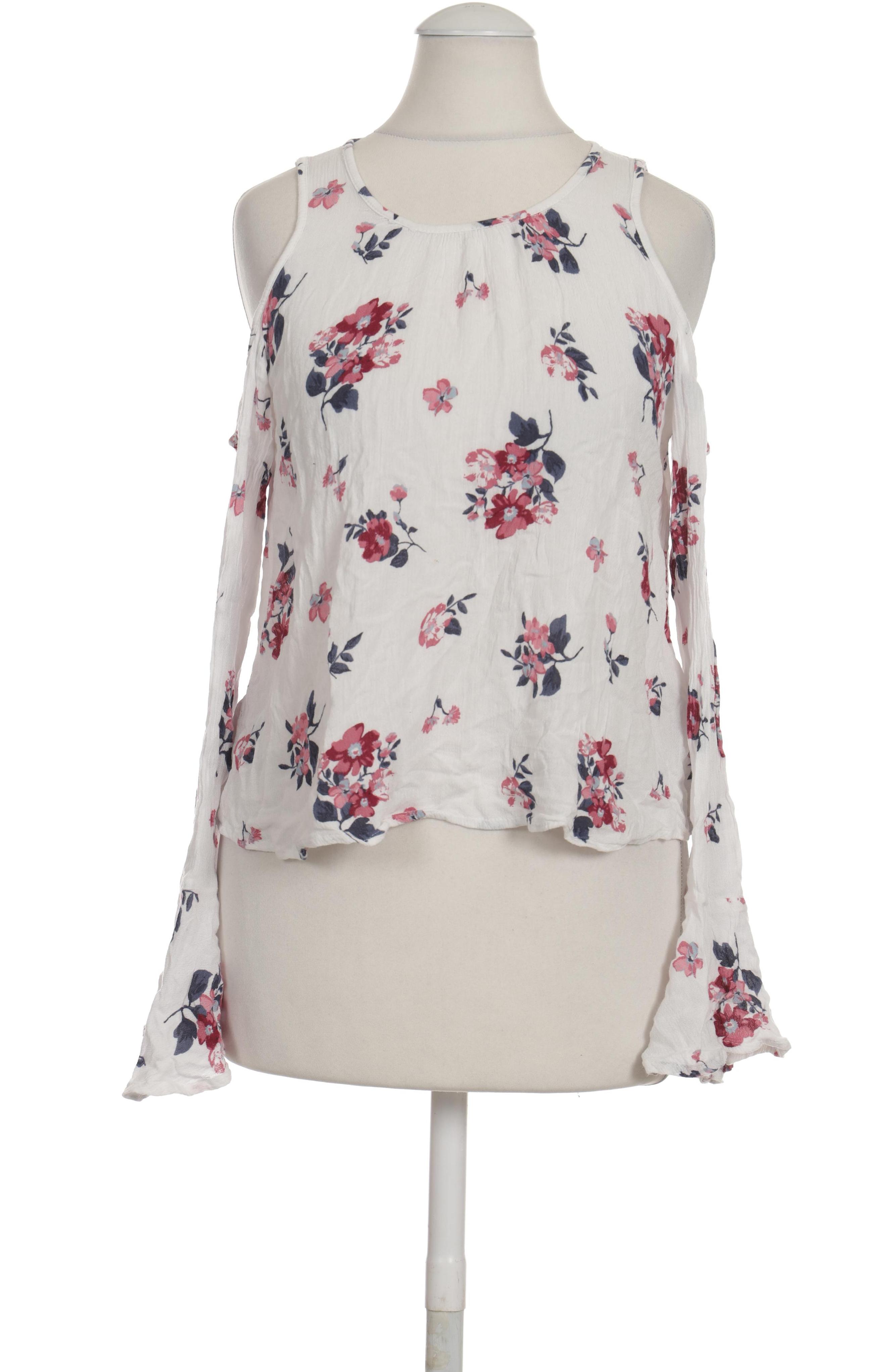 

Hollister Damen Bluse, weiß, Gr. 34