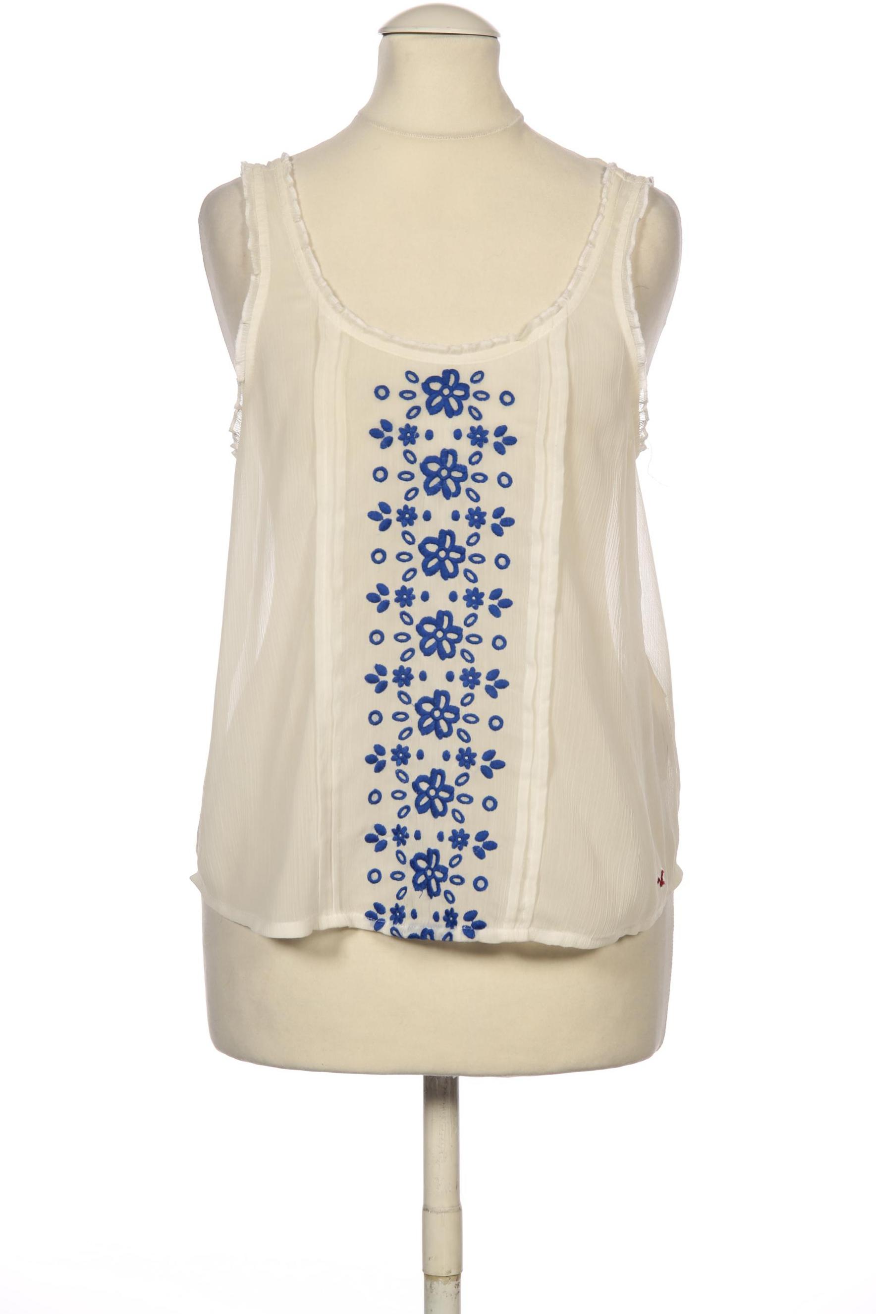 

Hollister Damen Bluse, weiß, Gr. 34