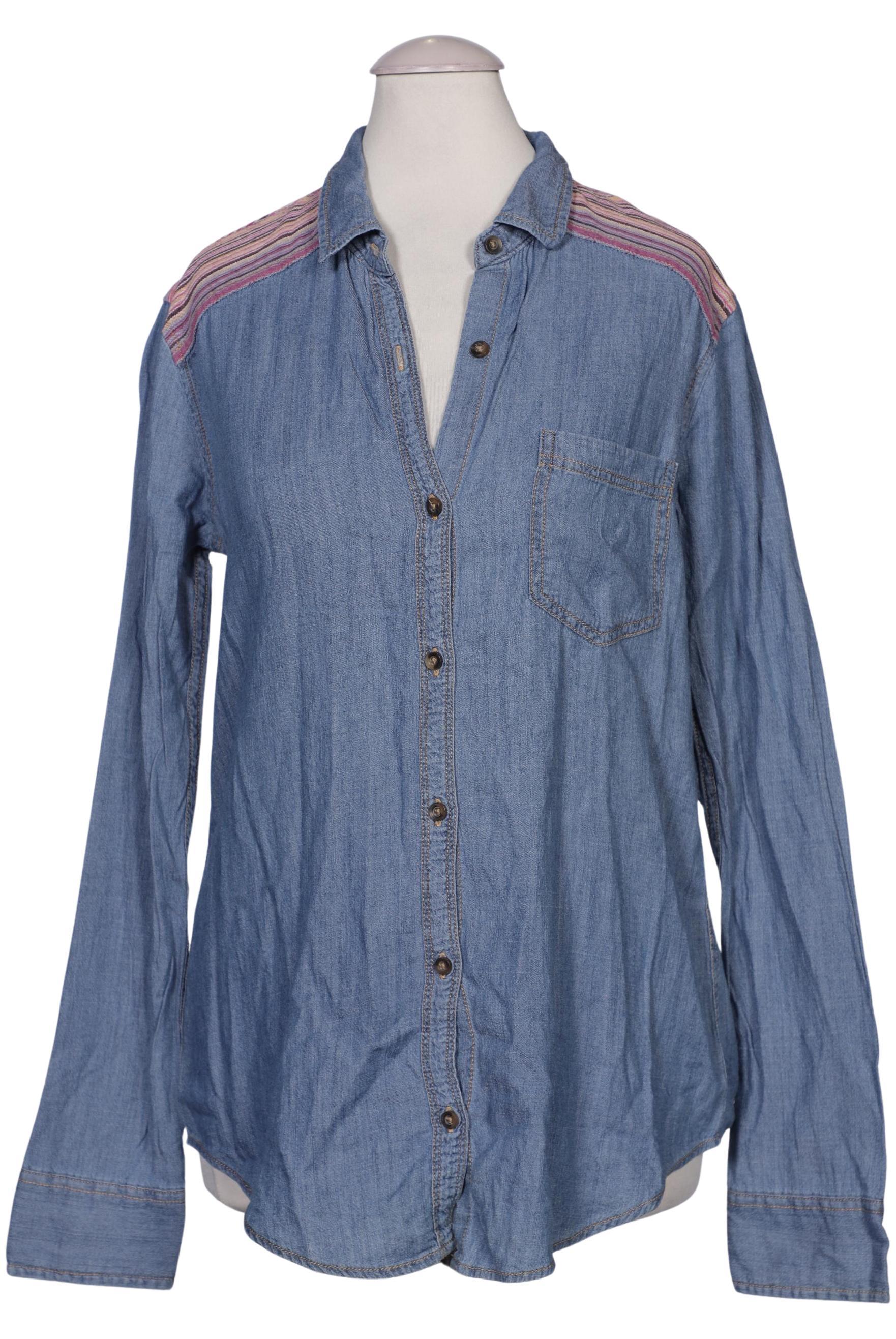 

Hollister Damen Bluse, blau, Gr. 34