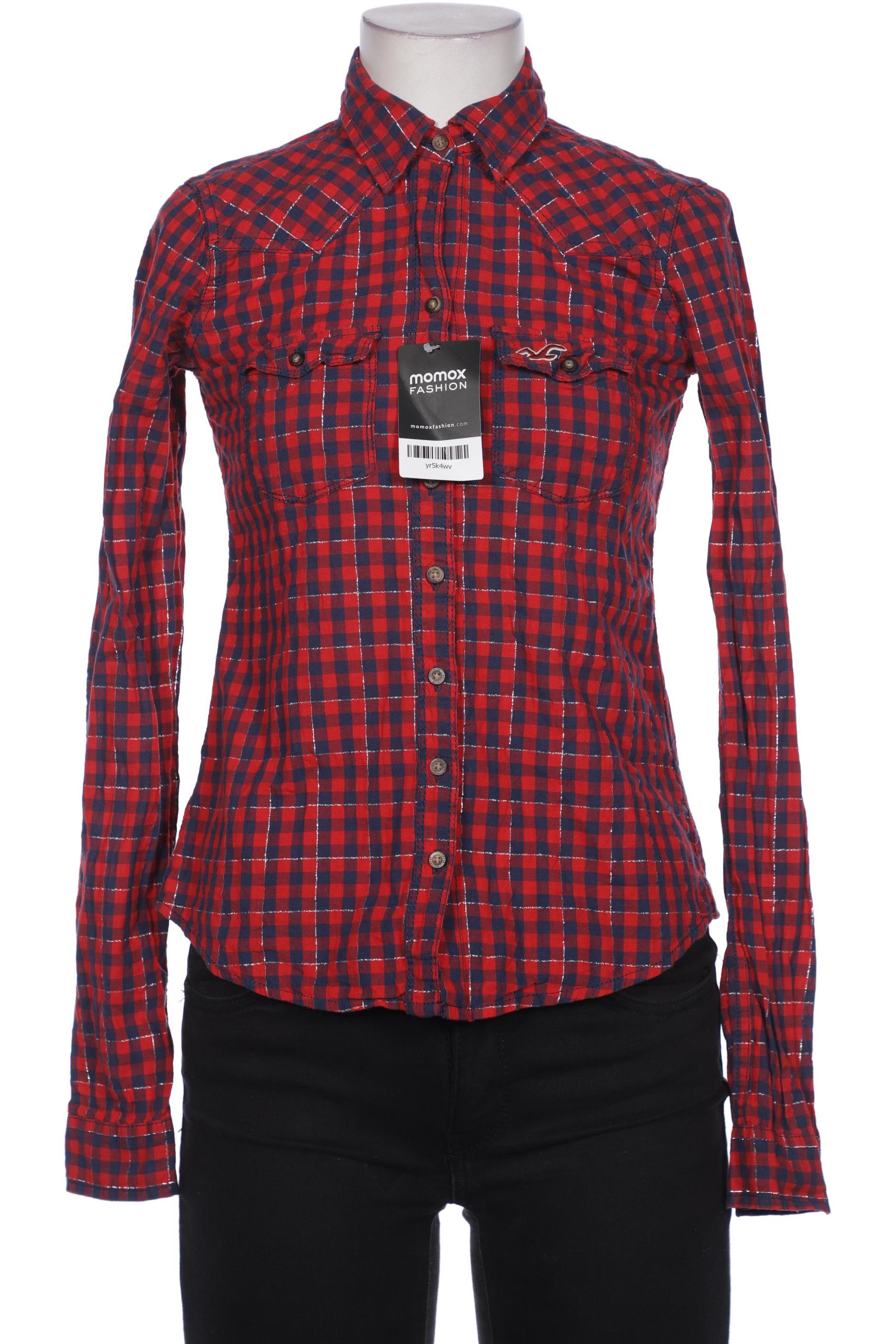 

Hollister Damen Bluse, rot, Gr. 34