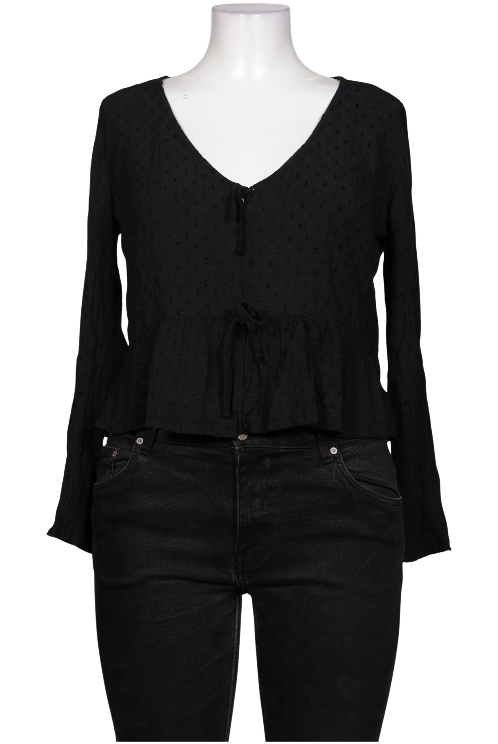 

Hollister Damen Bluse, schwarz, Gr. 42