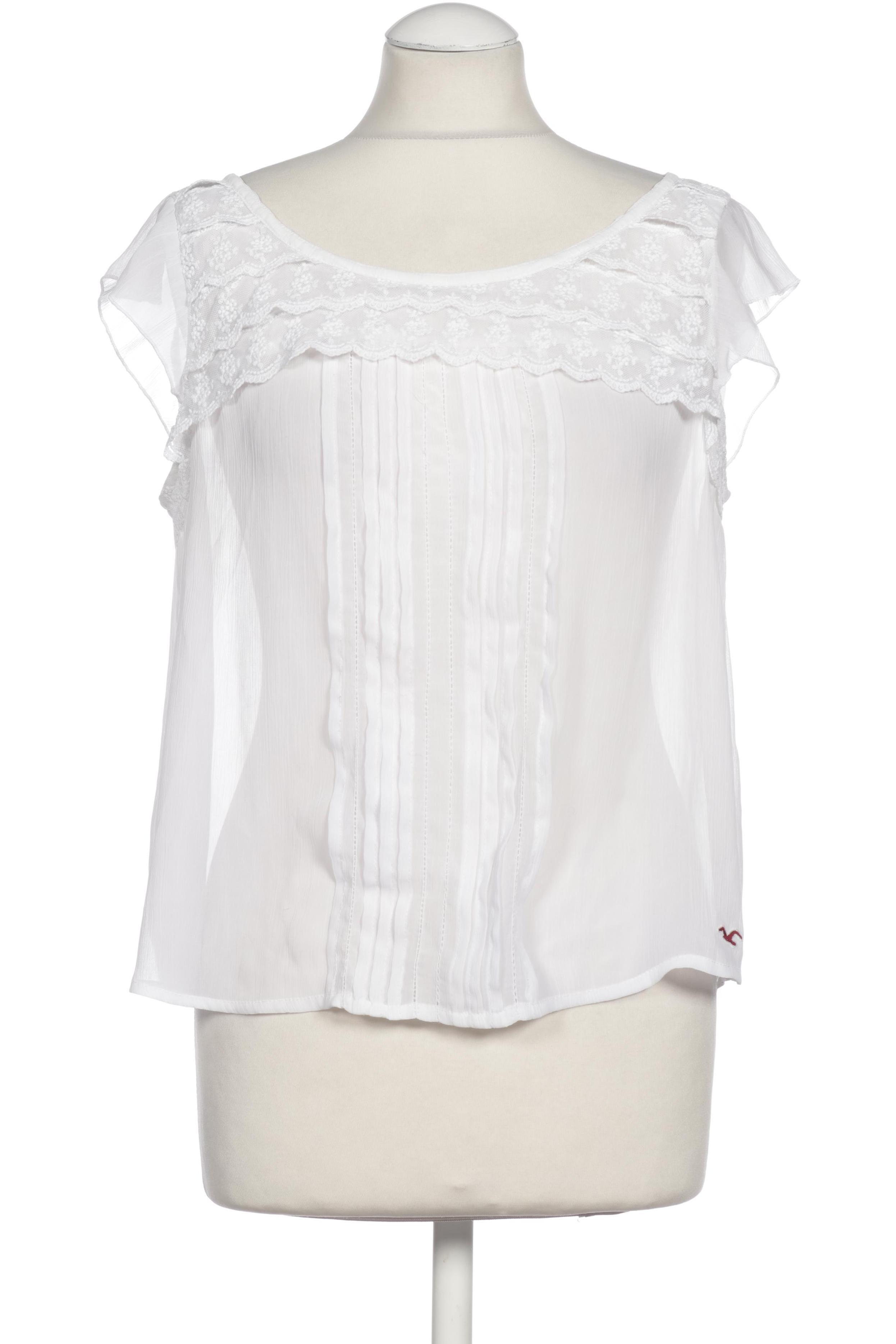 

Hollister Damen Bluse, weiß, Gr.