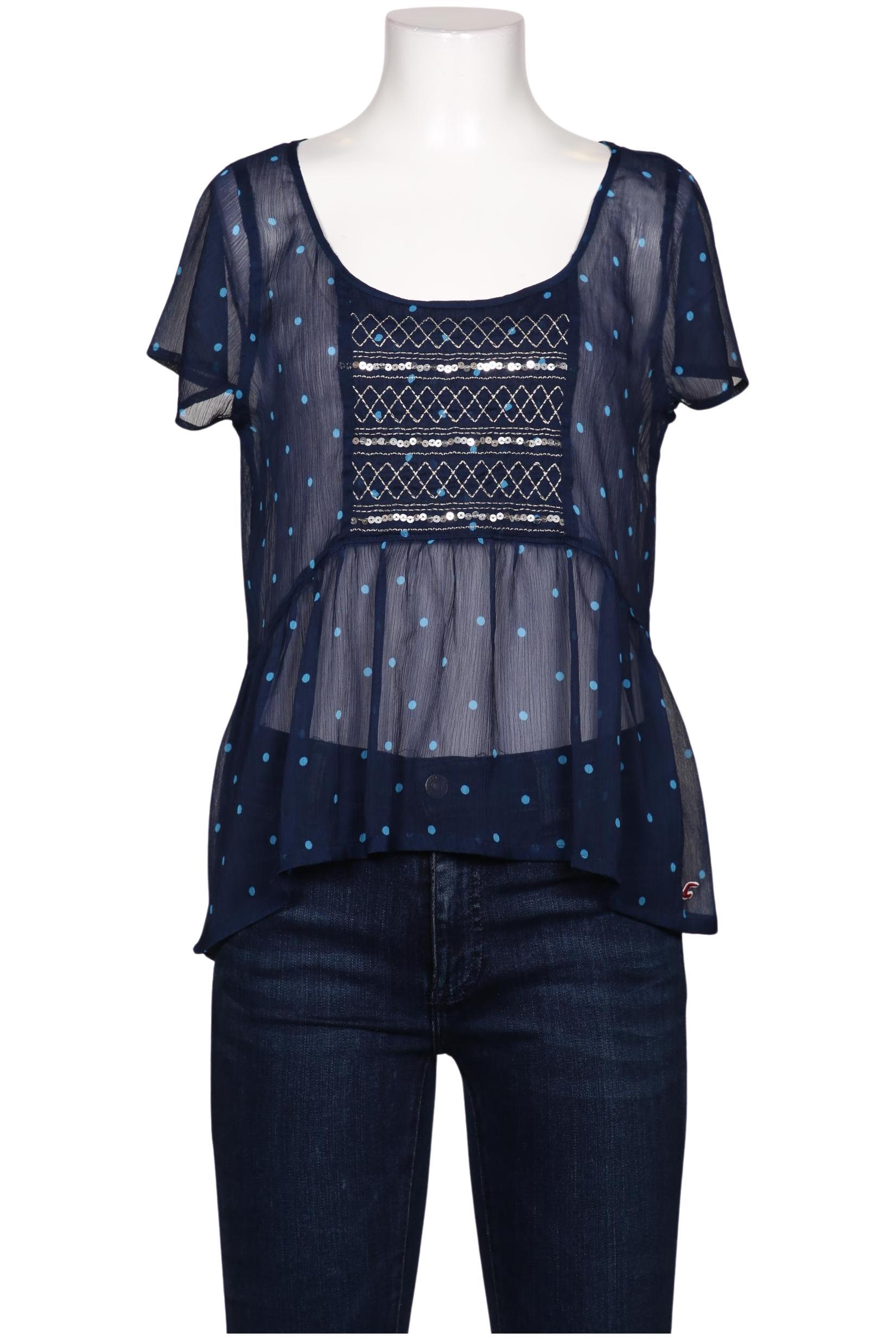

Hollister Damen Bluse, marineblau, Gr. 38