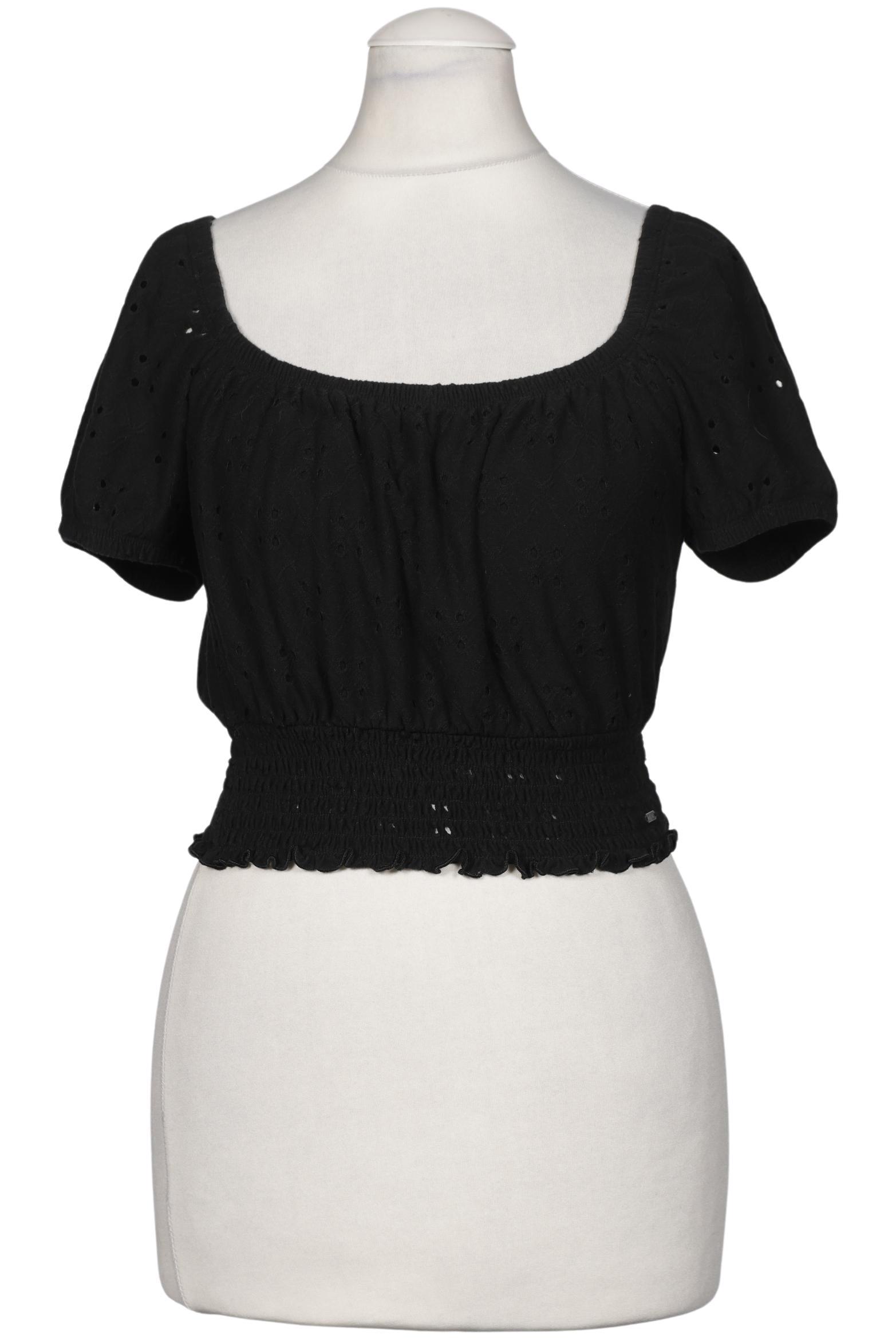 

Hollister Damen Bluse, schwarz, Gr. 36