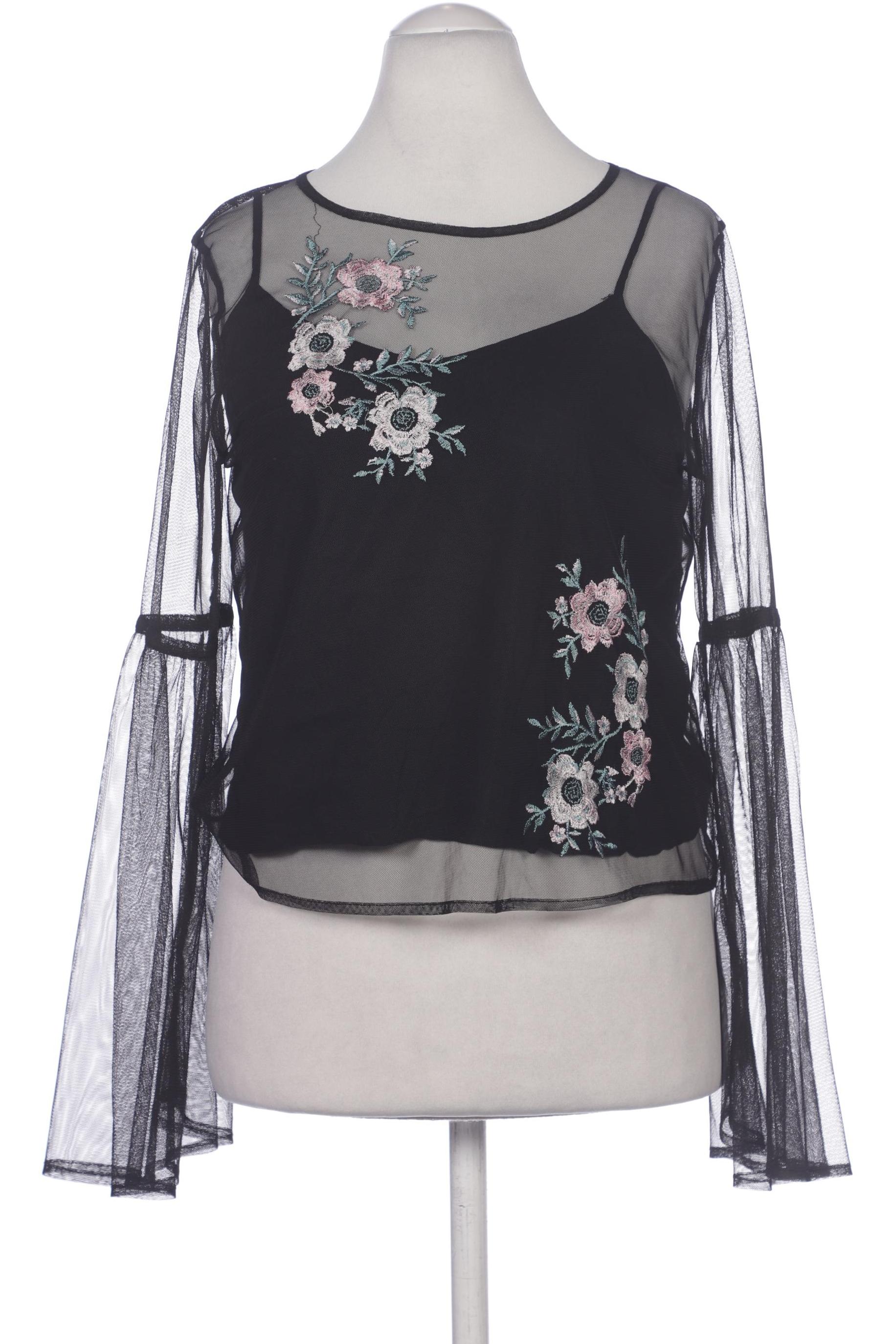 

Hollister Damen Bluse, schwarz, Gr. 38