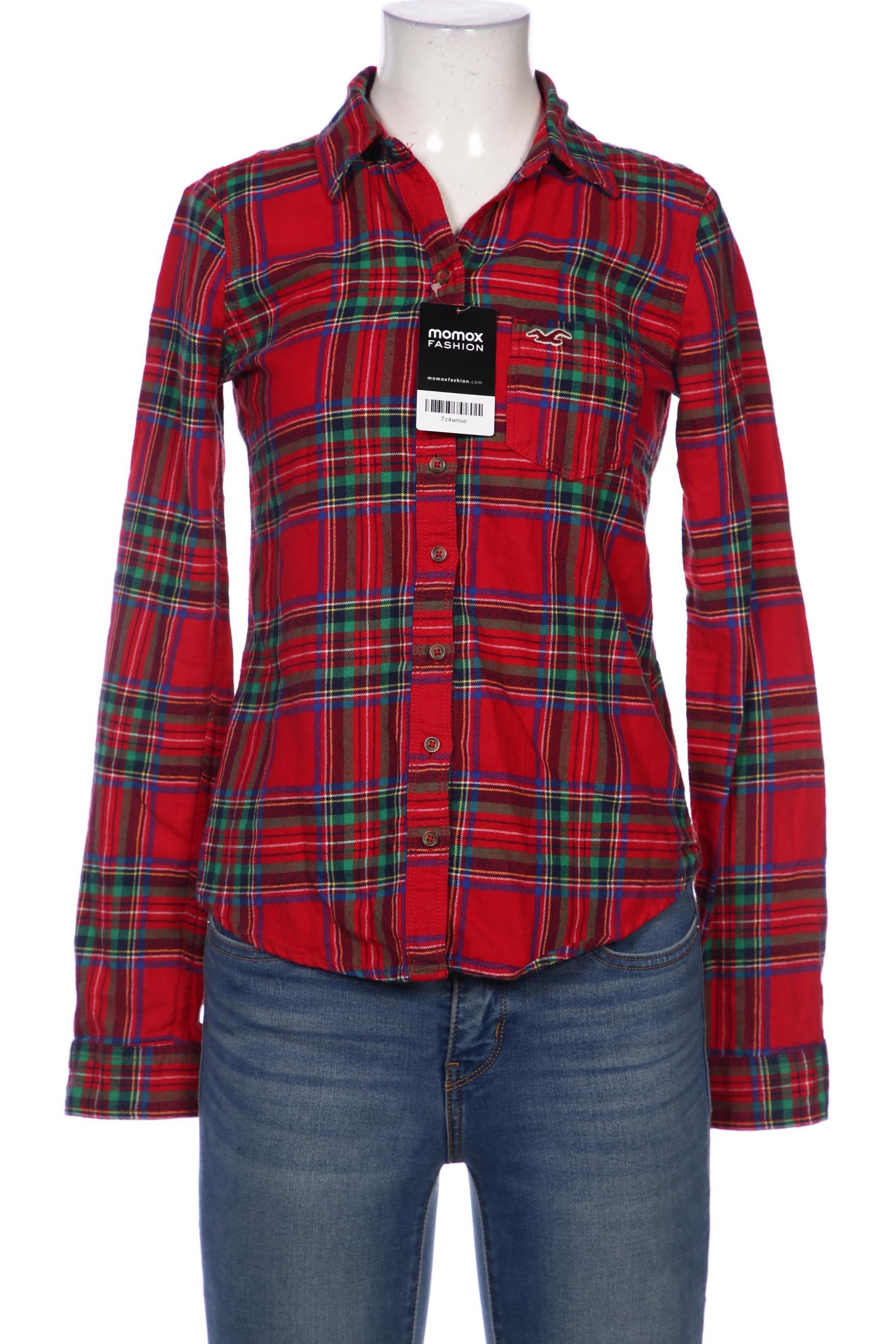 

Hollister Damen Bluse, rot, Gr. 36