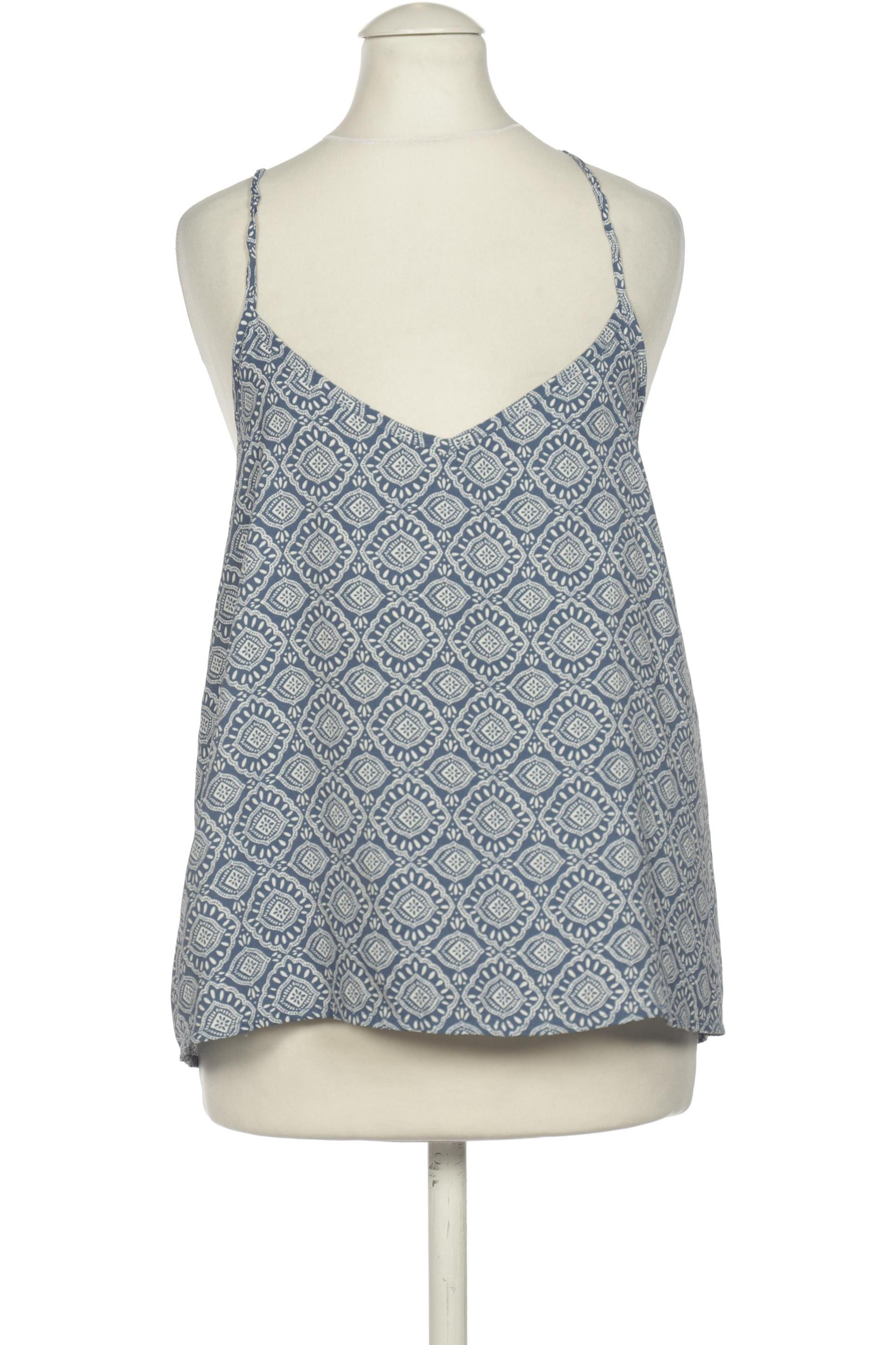 

Hollister Damen Bluse, blau, Gr. 34