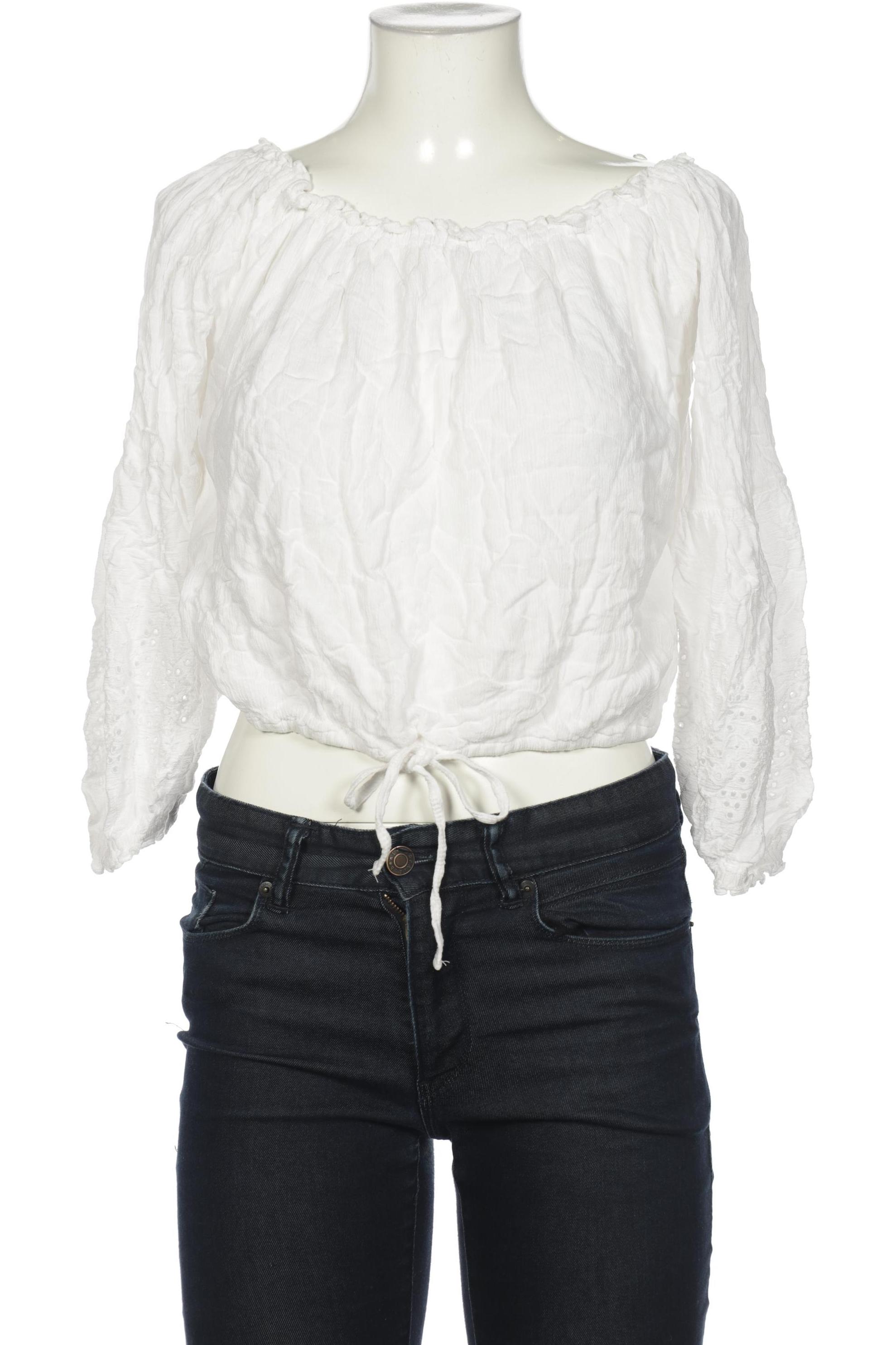 

Hollister Damen Bluse, weiß, Gr. 38
