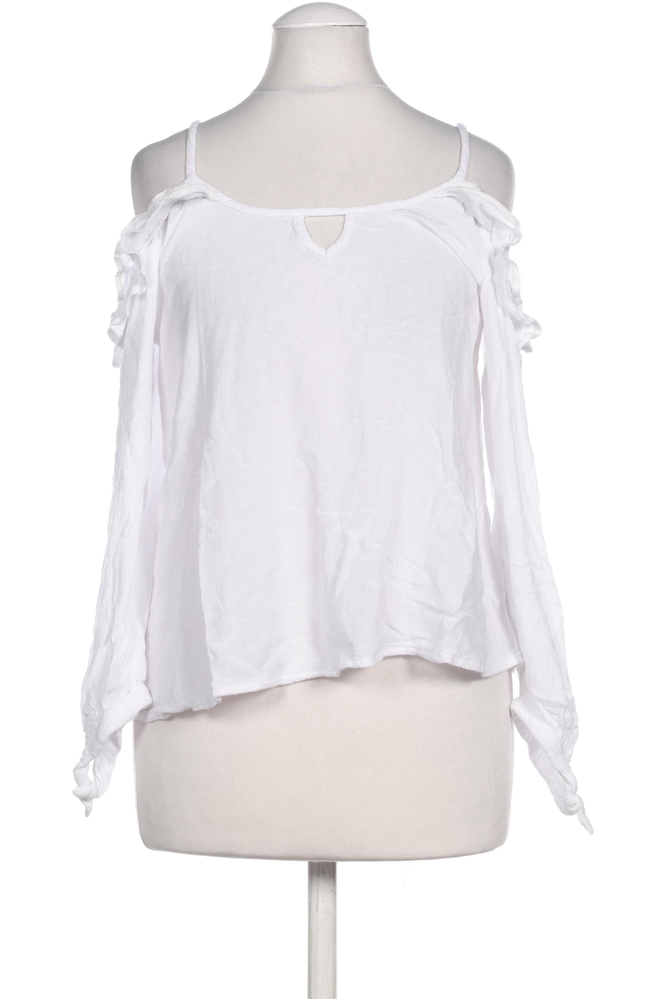 

Hollister Damen Bluse, weiß, Gr.