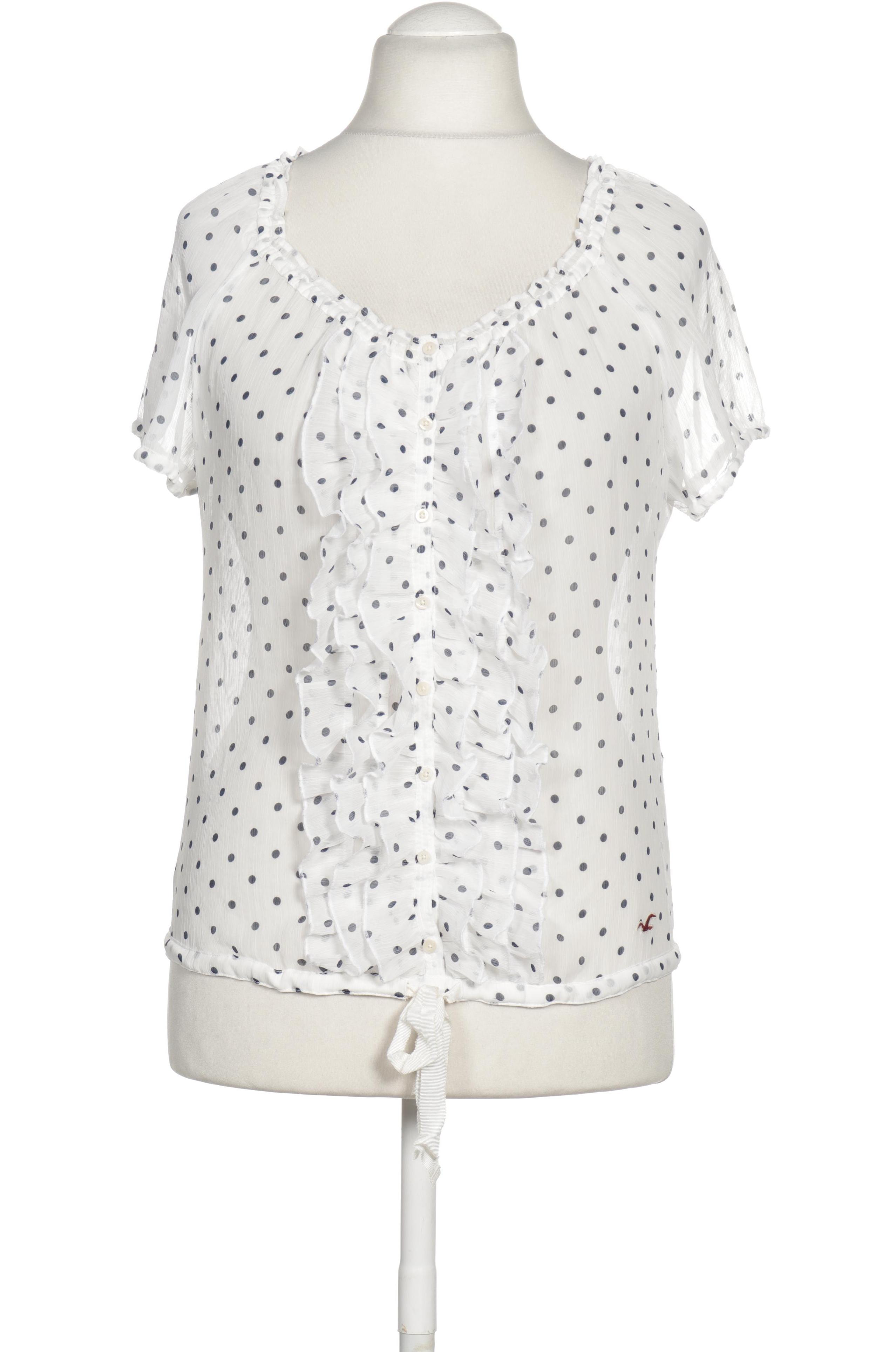 

Hollister Damen Bluse, weiß, Gr. 42