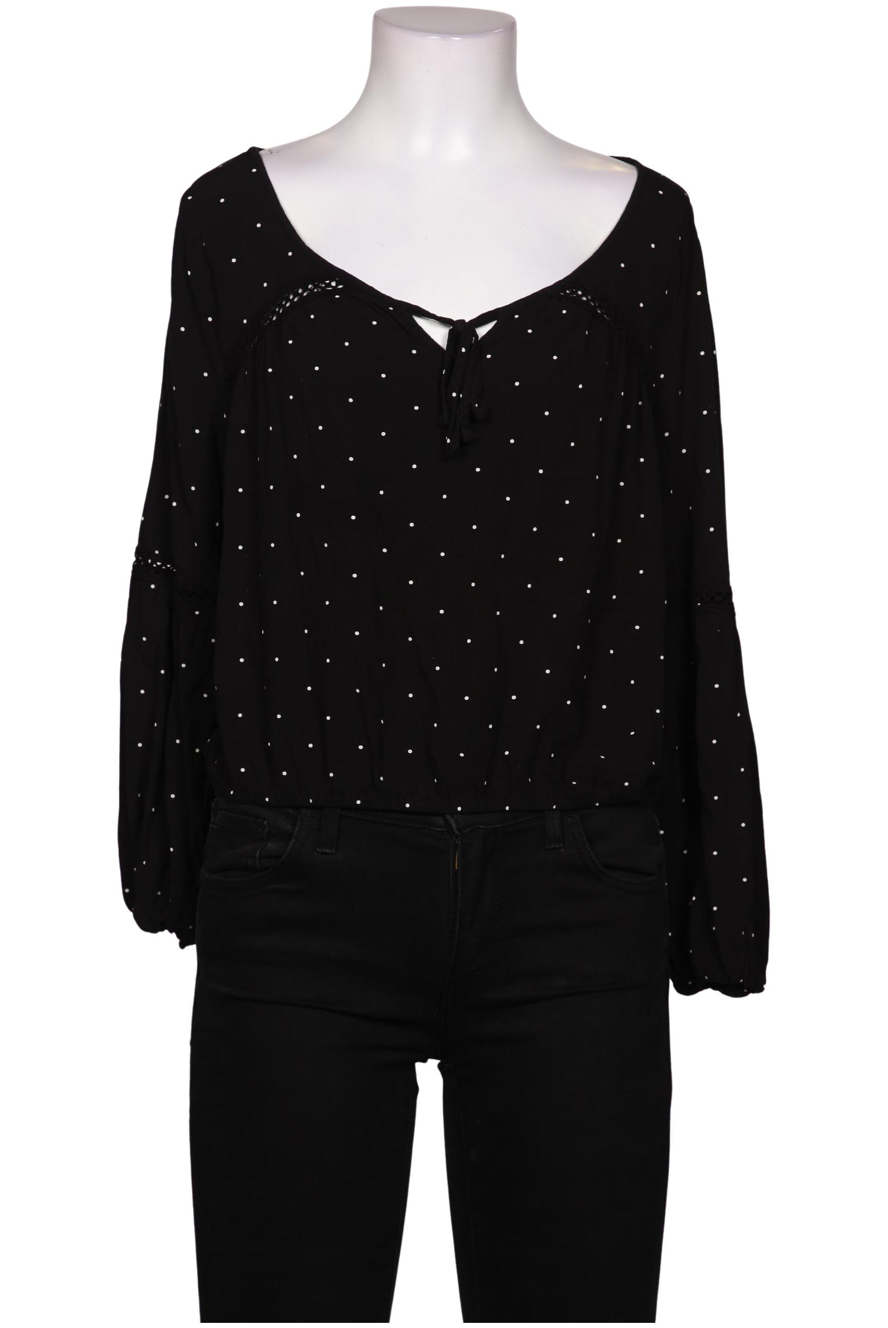 

Hollister Damen Bluse, schwarz, Gr. 38