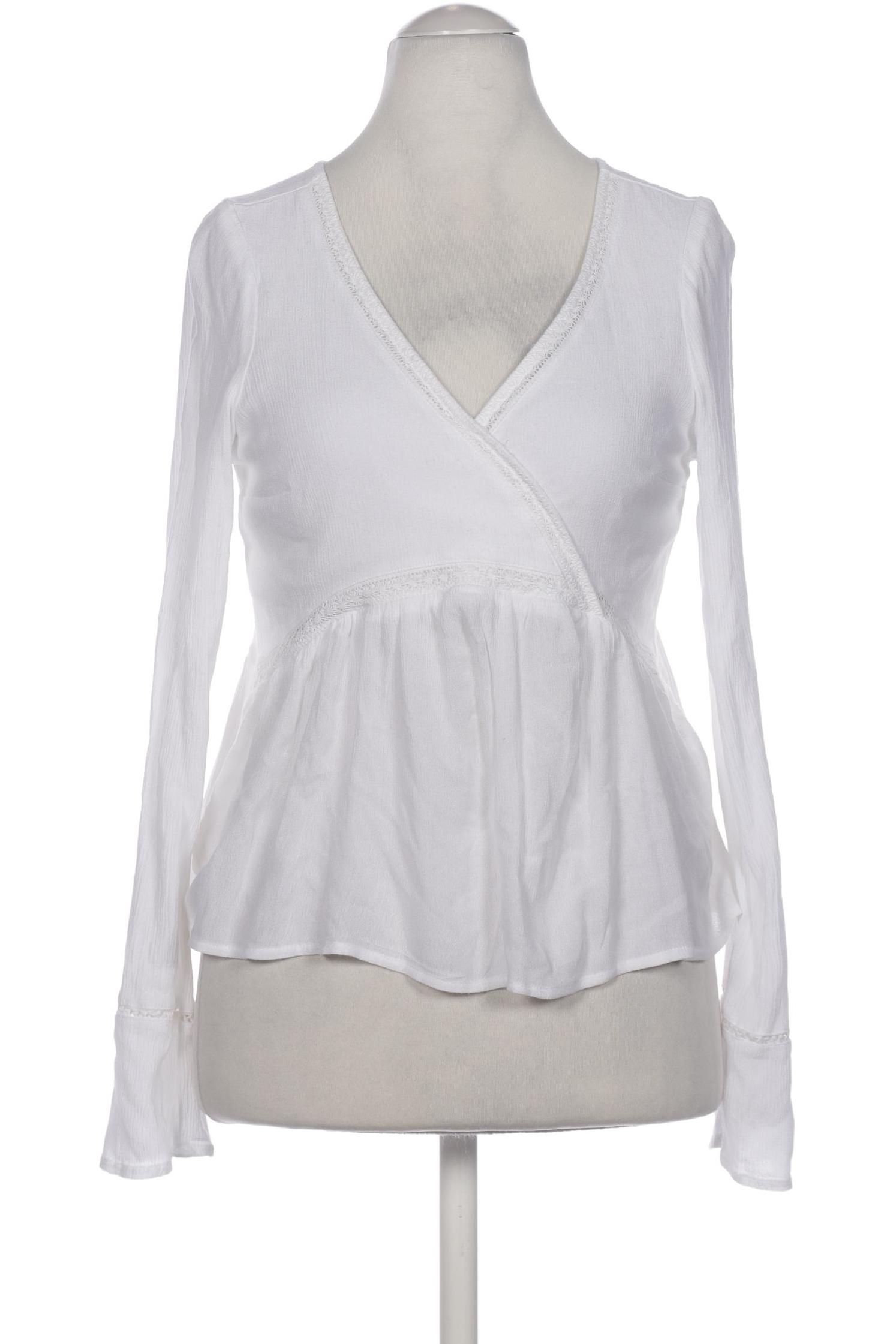 

Hollister Damen Bluse, weiß, Gr. 38