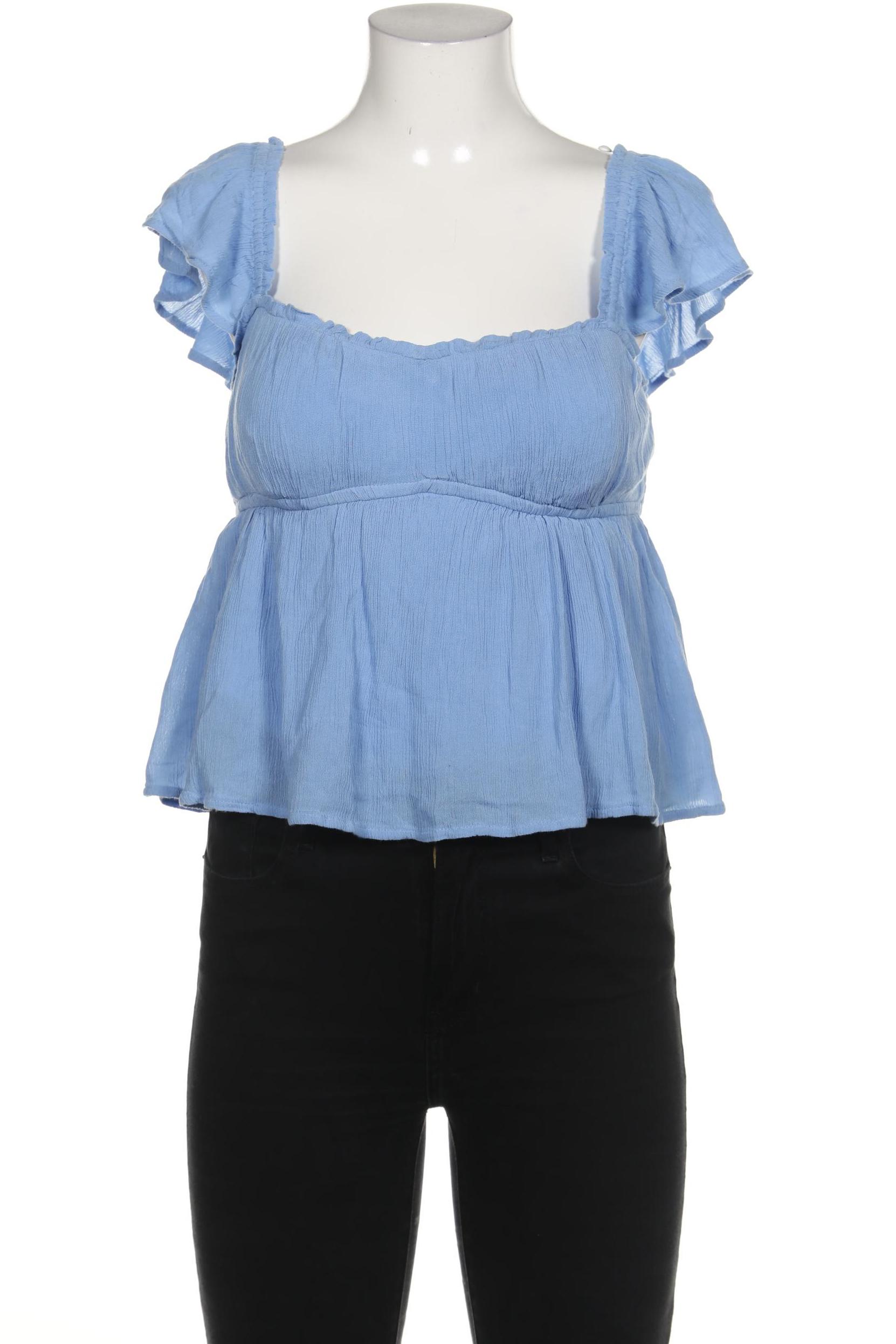 

Hollister Damen Bluse, blau, Gr. 38