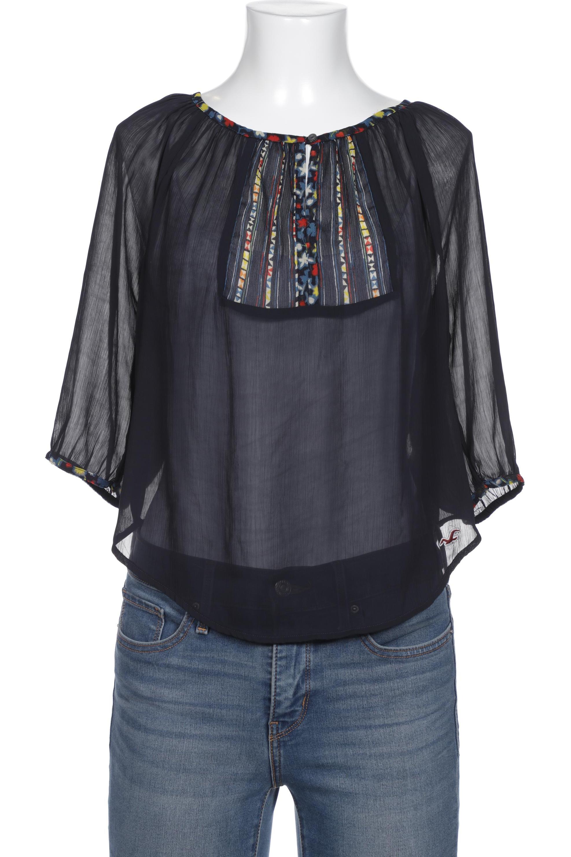 

Hollister Damen Bluse, marineblau, Gr. 34