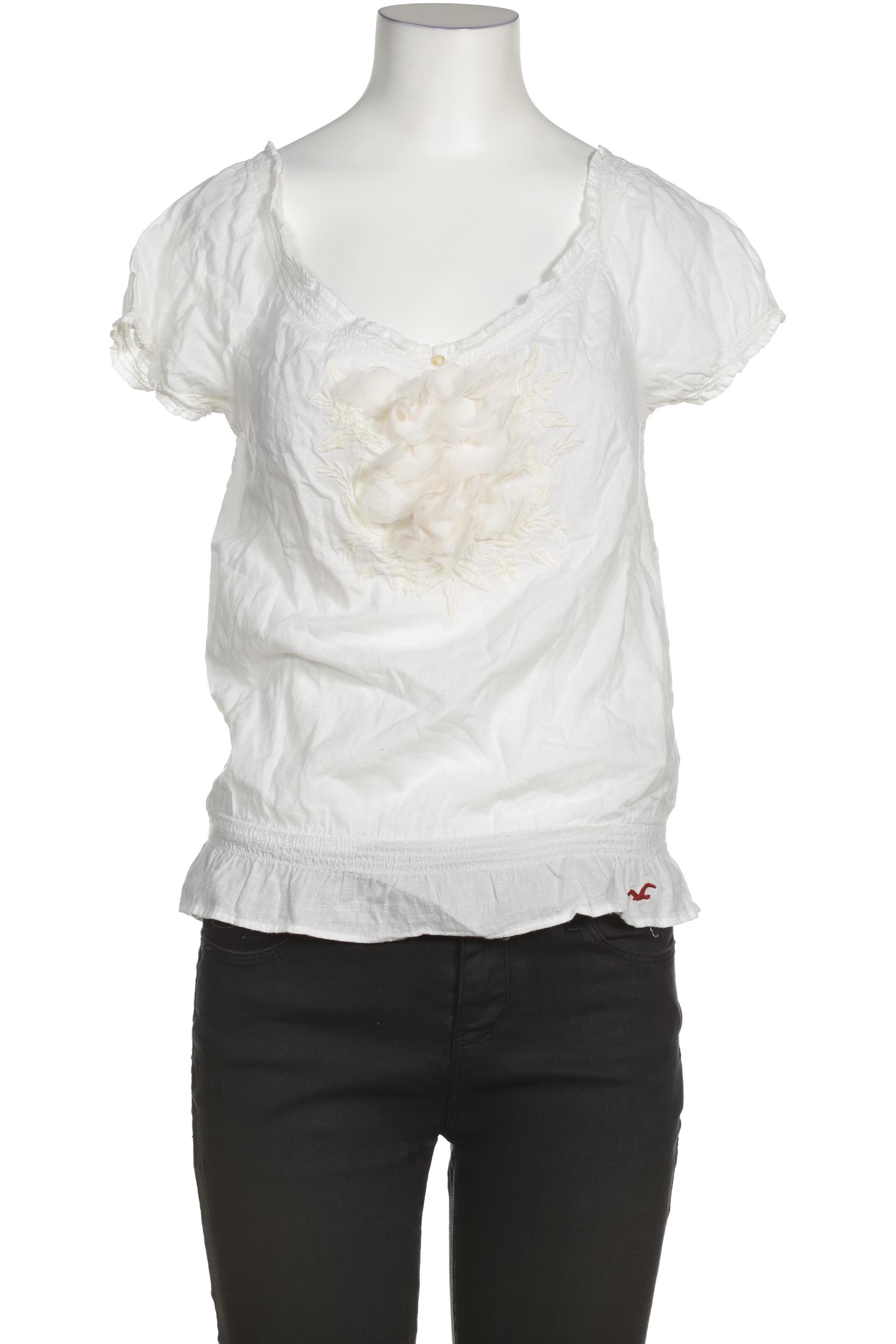 

Hollister Damen Bluse, weiß, Gr. 34