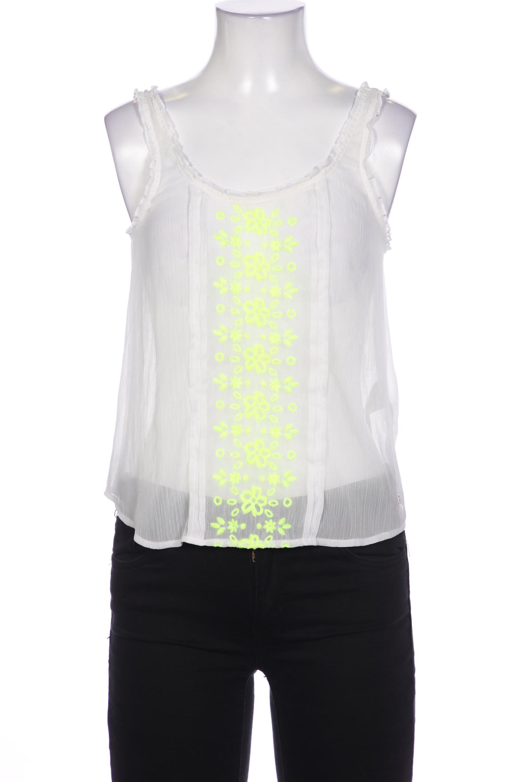 

Hollister Damen Bluse, weiß, Gr. 36