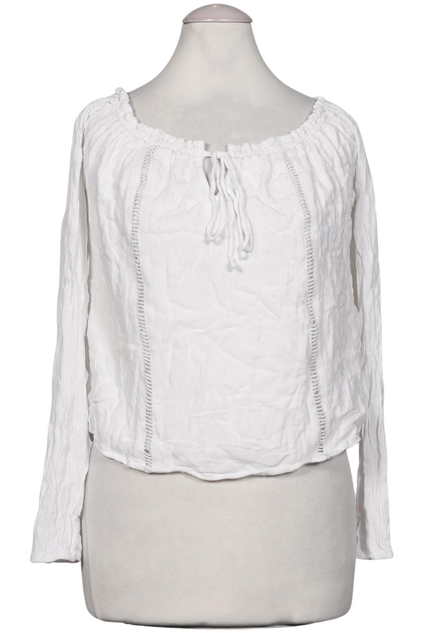 

Hollister Damen Bluse, weiß, Gr. 36