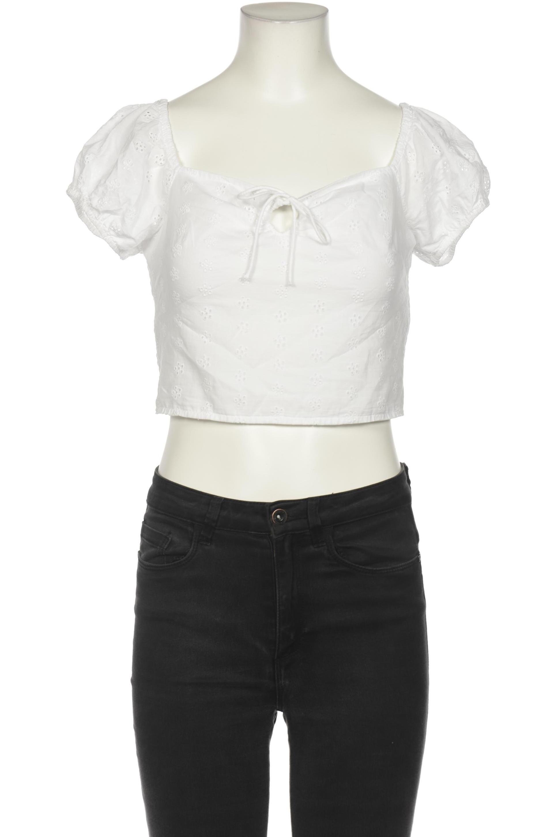 

Hollister Damen Bluse, weiß, Gr. 38