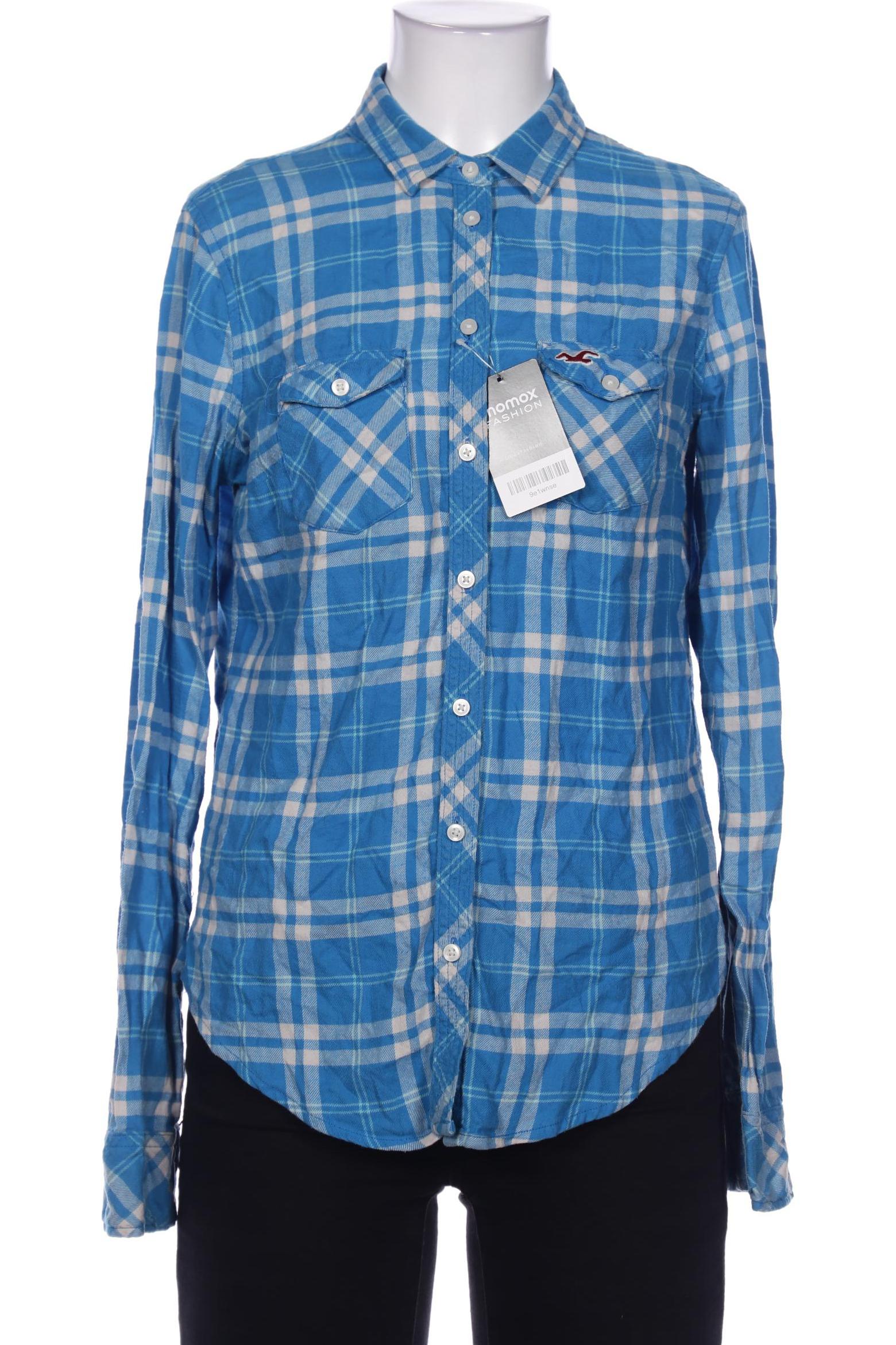 

Hollister Damen Bluse, blau, Gr. 36