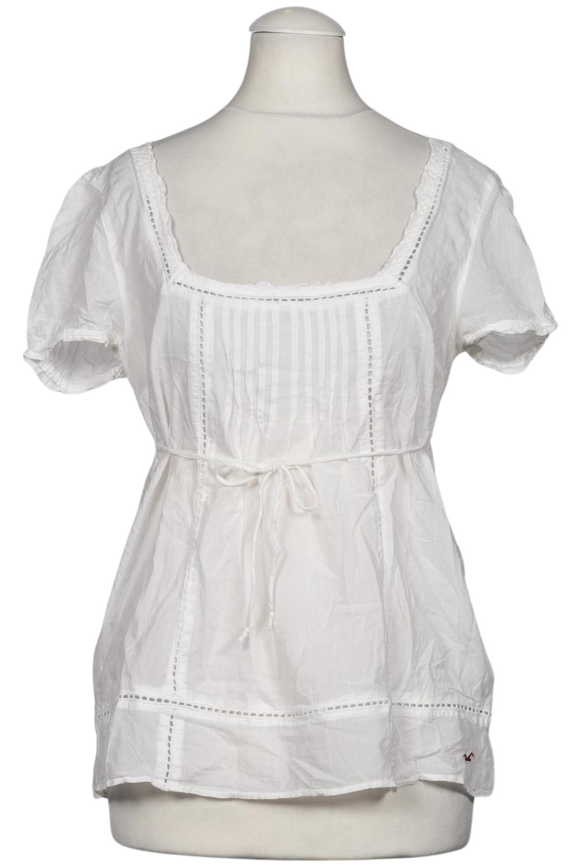 

Hollister Damen Bluse, weiß, Gr. 36