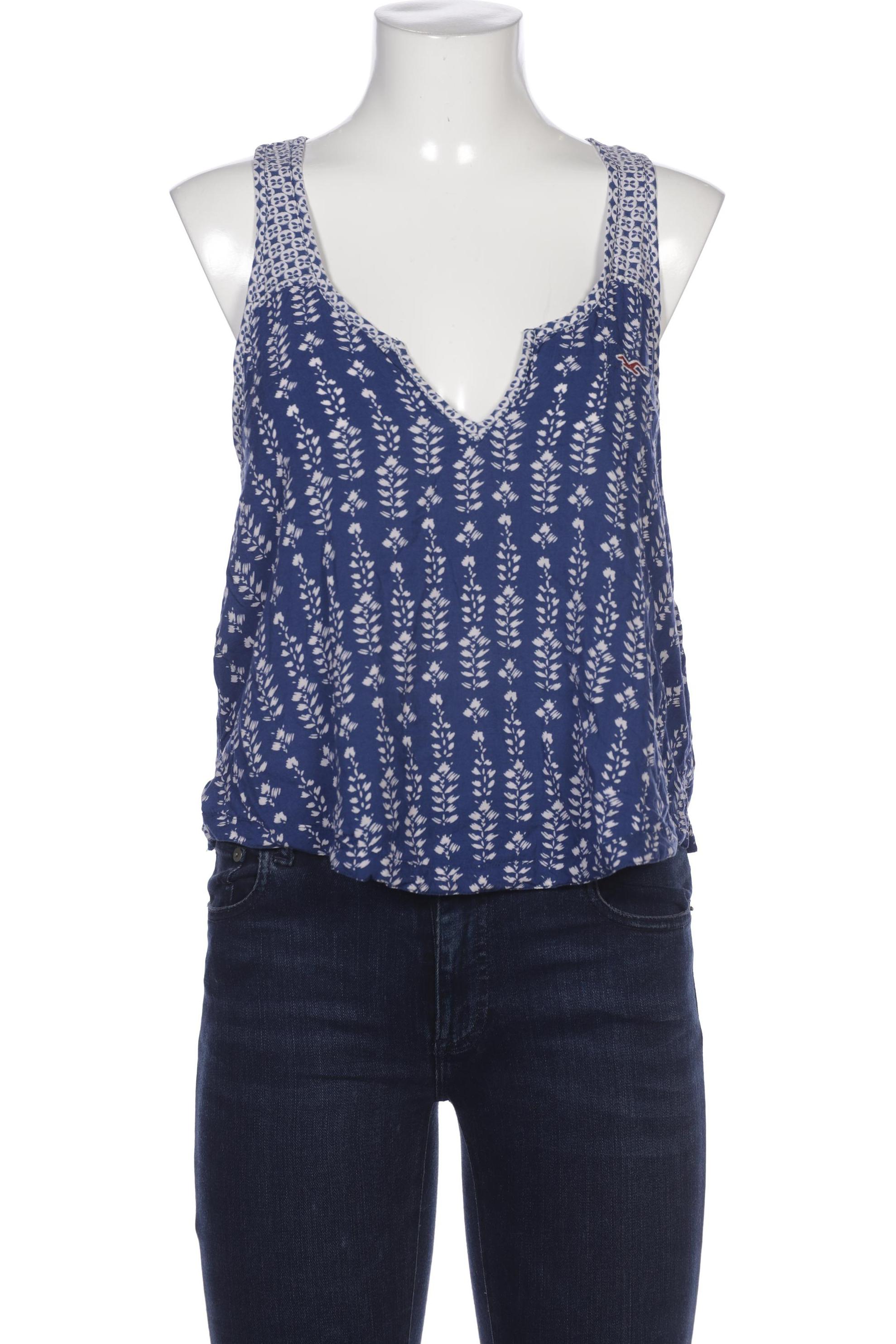 

Hollister Damen Bluse, blau, Gr. 36