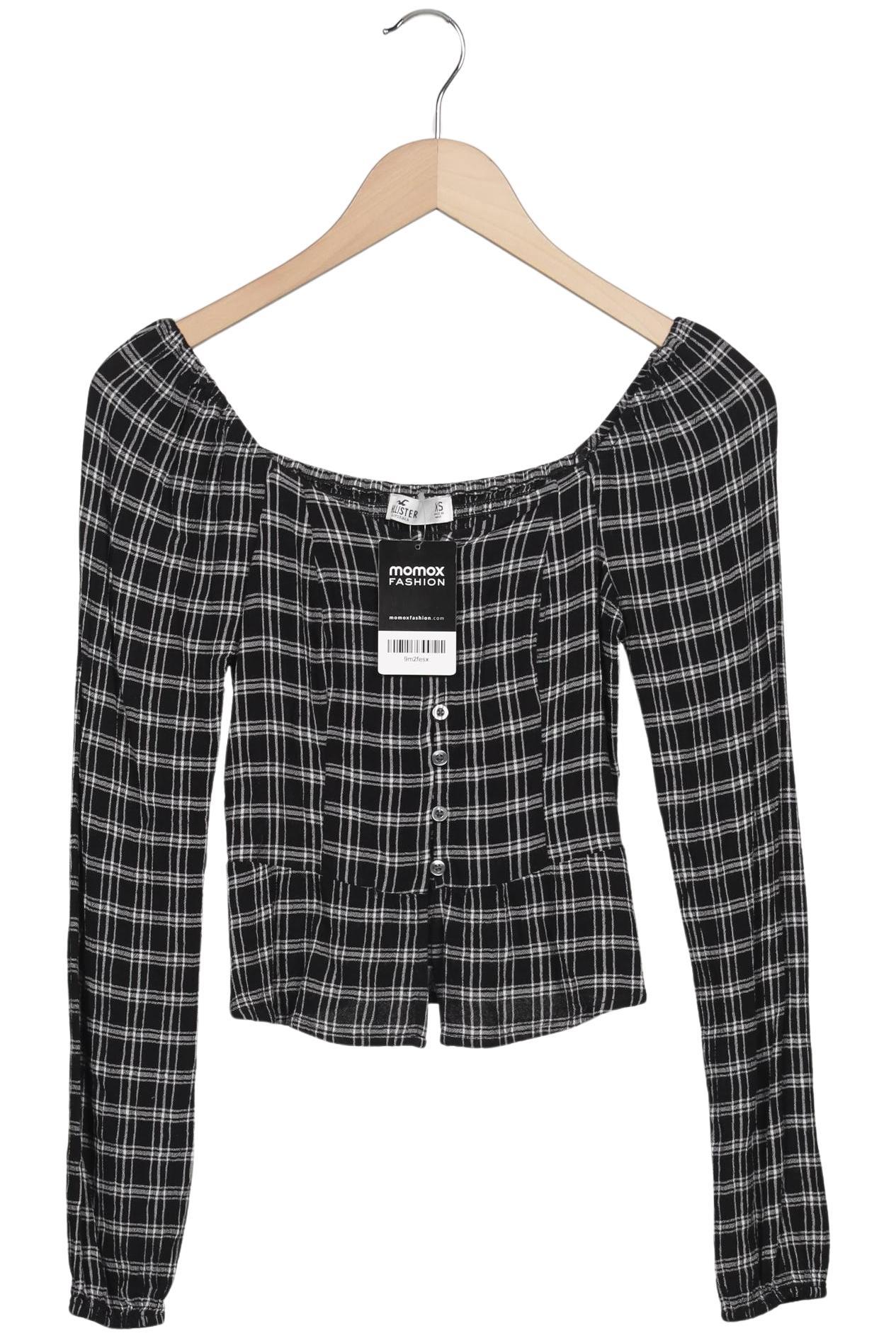 

Hollister Damen Bluse, schwarz, Gr. 34