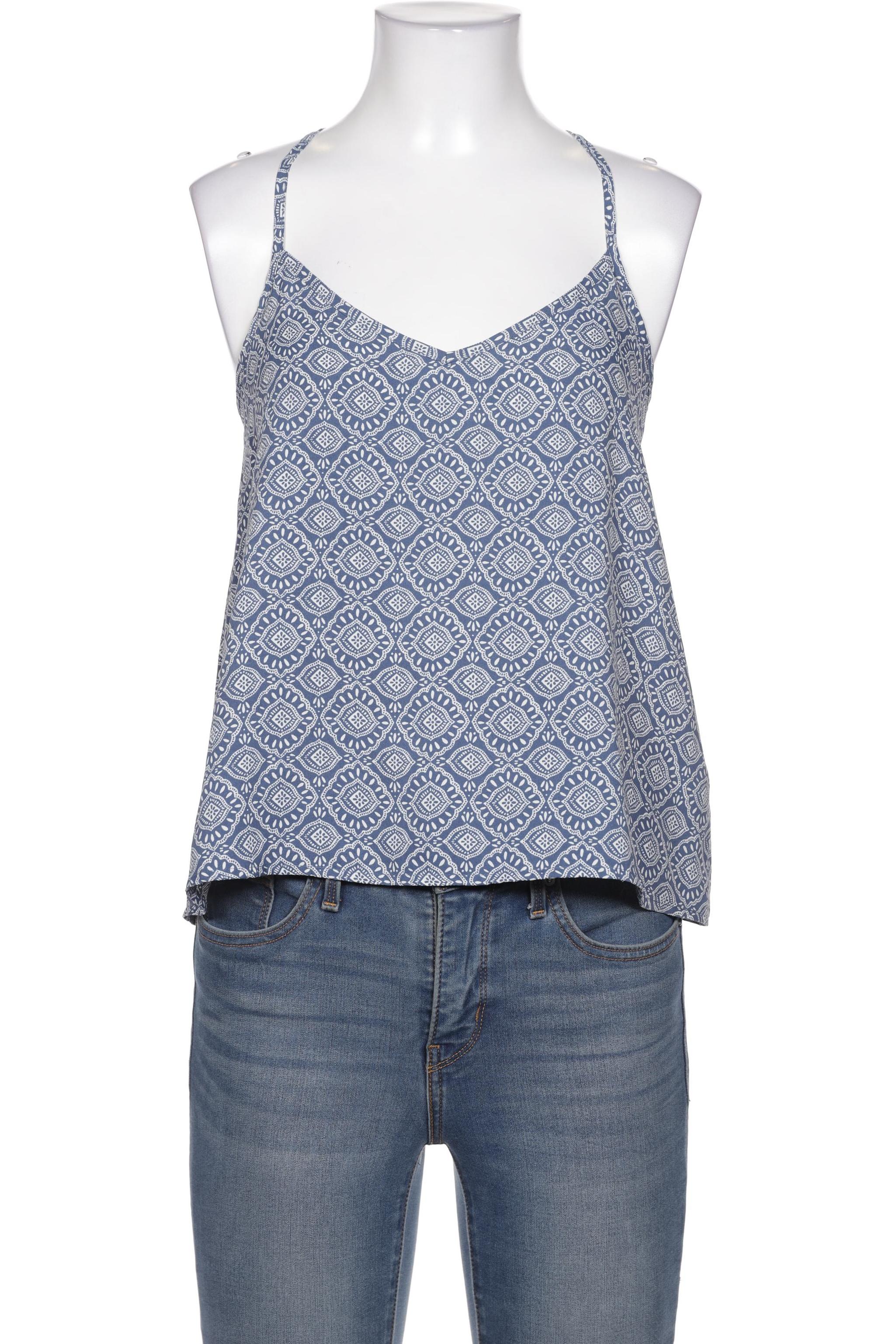 

Hollister Damen Bluse, blau, Gr. 34