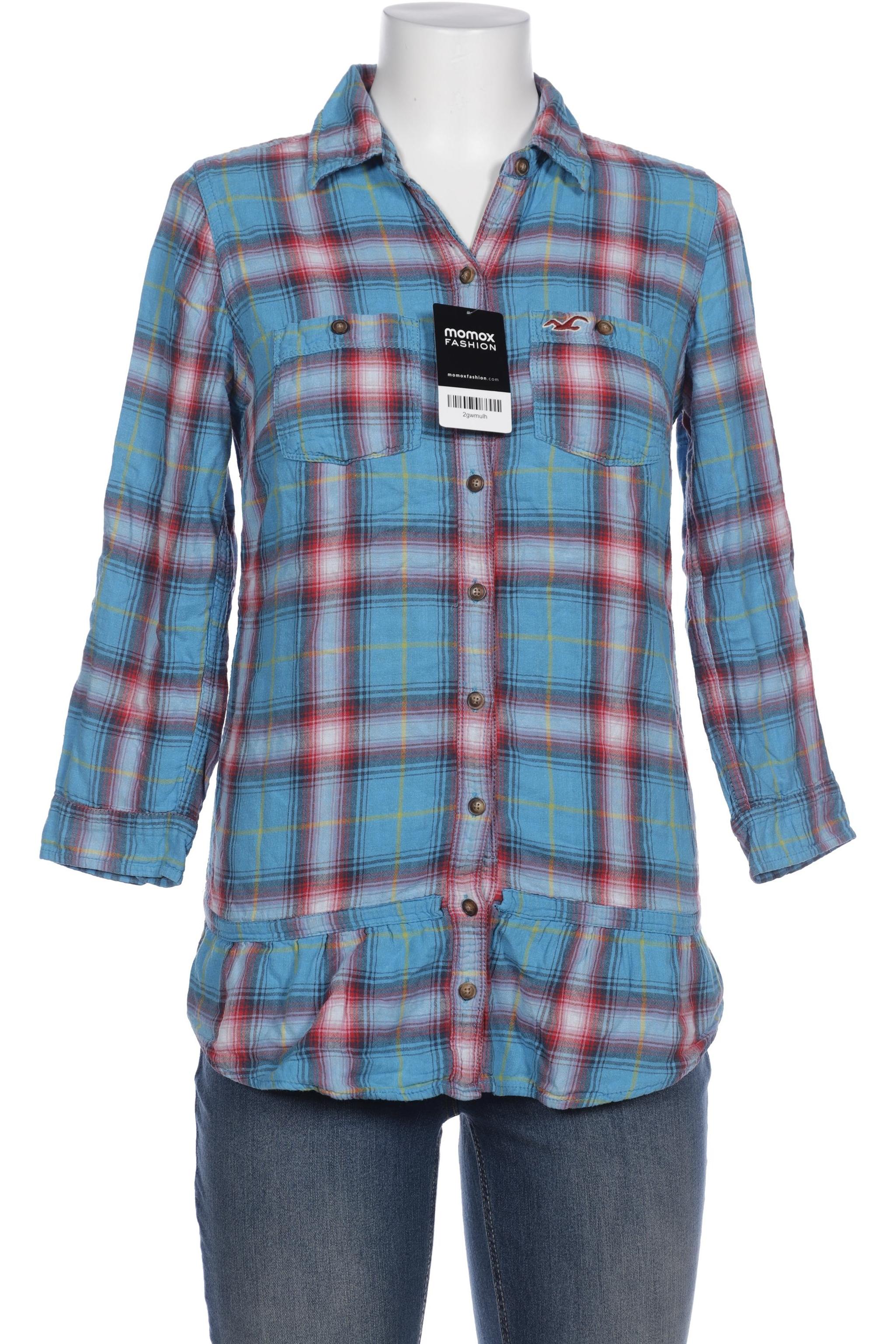 

Hollister Damen Bluse, blau, Gr. 38