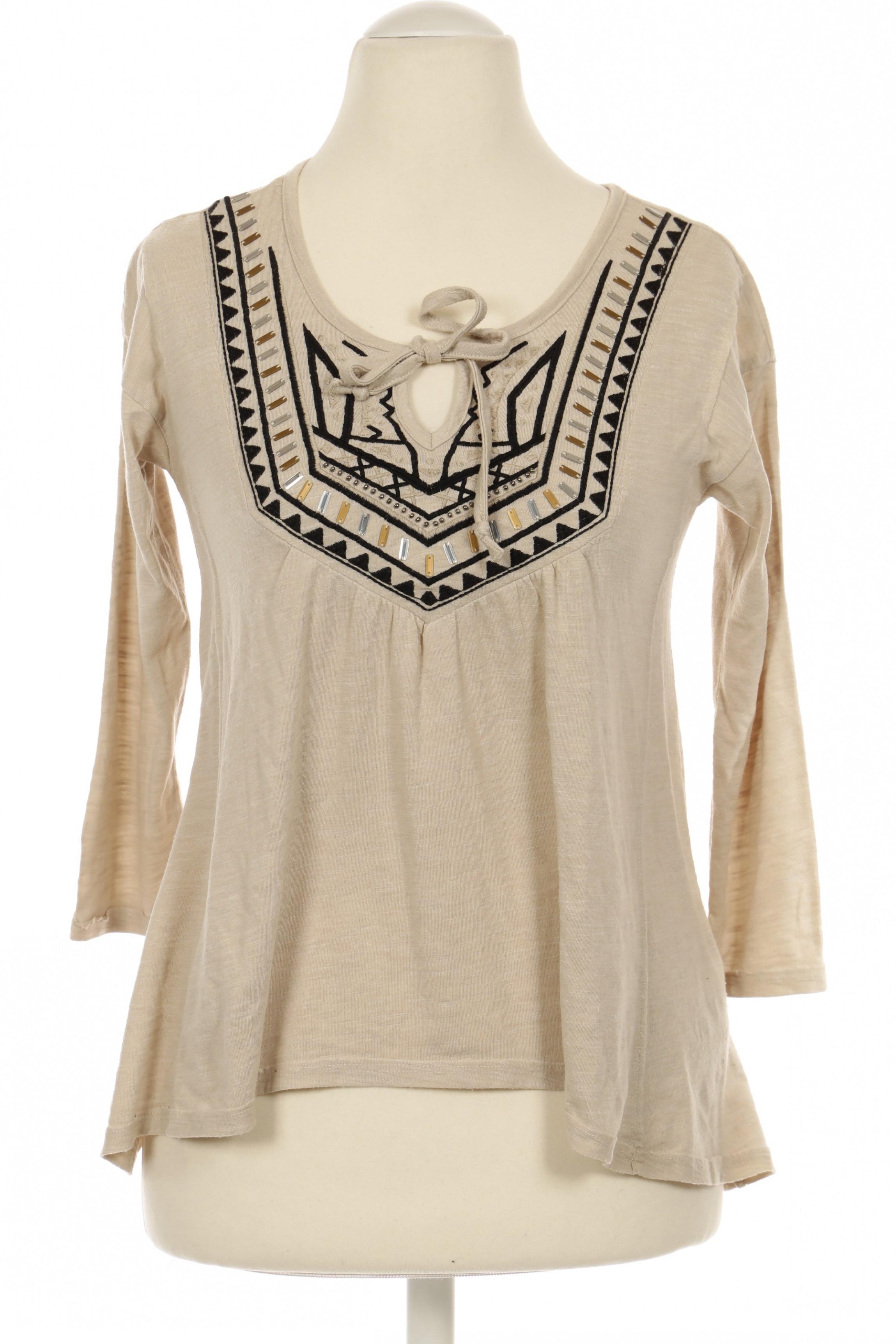 

Hollister Damen Bluse, beige, Gr.