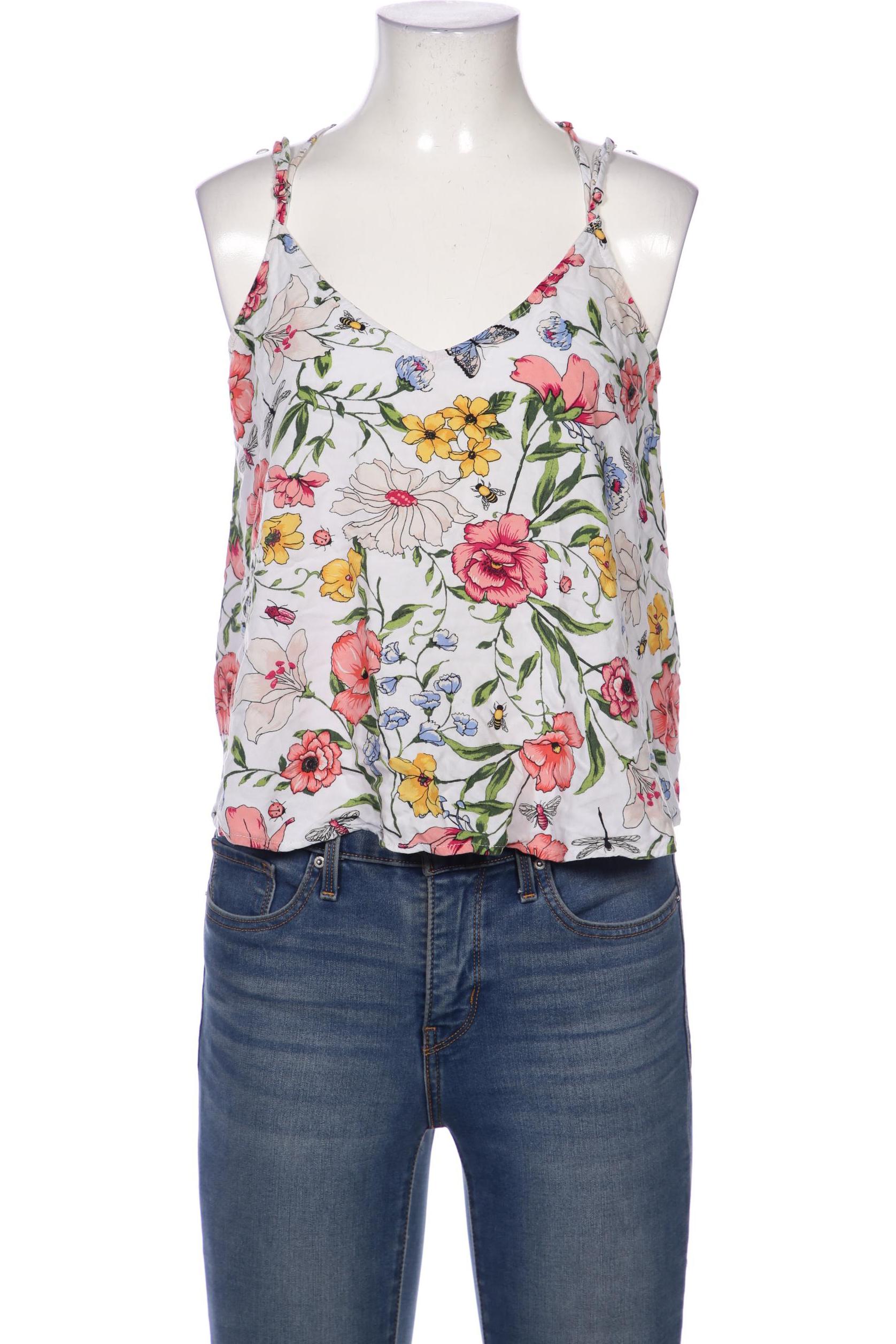 

Hollister Damen Bluse, weiß, Gr. 36