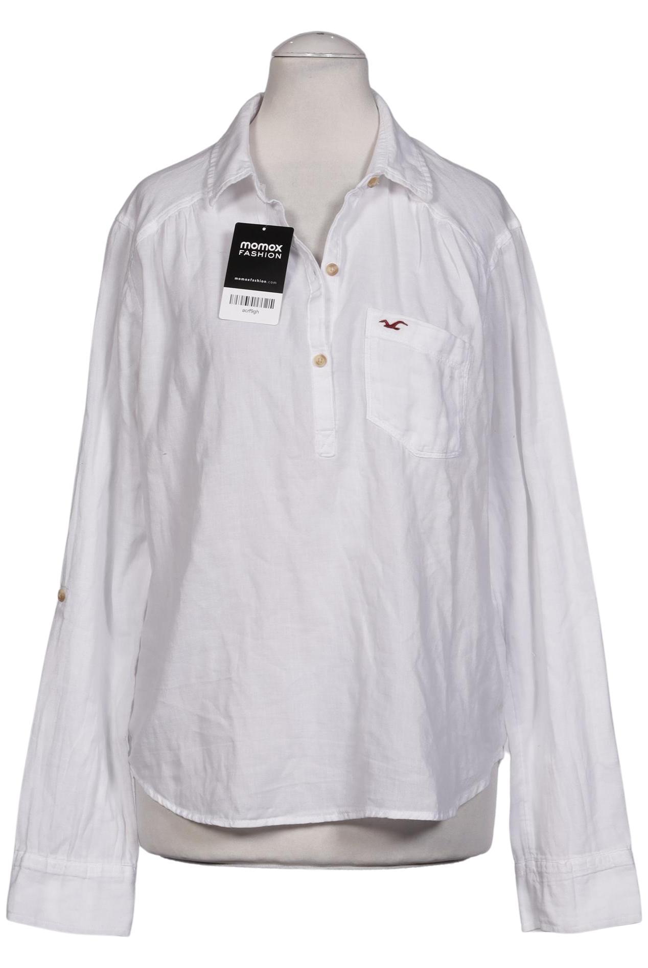 

Hollister Damen Bluse, weiß, Gr. 36