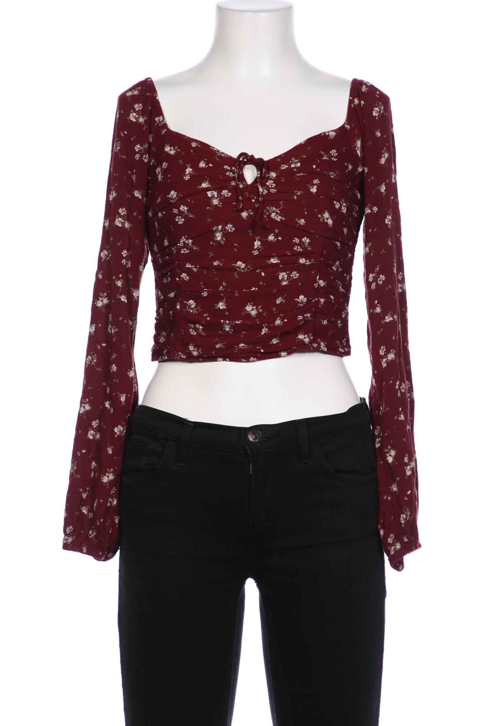 

Hollister Damen Bluse, bordeaux, Gr. 36