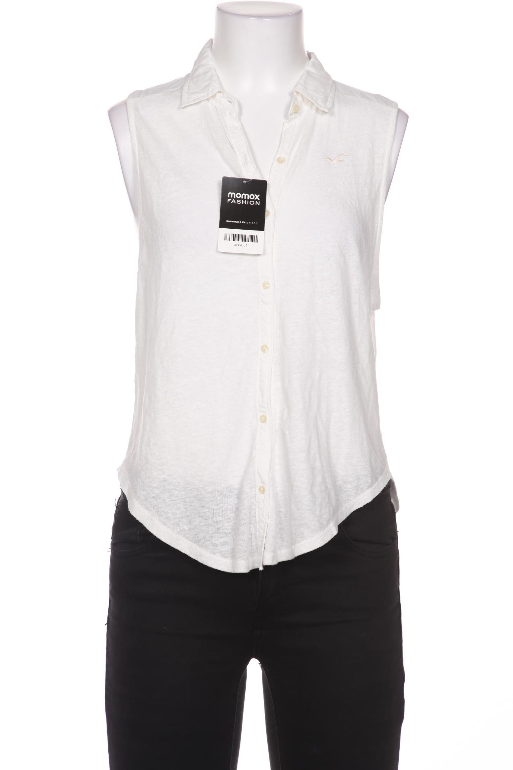 

Hollister Damen Bluse, weiß, Gr. 34