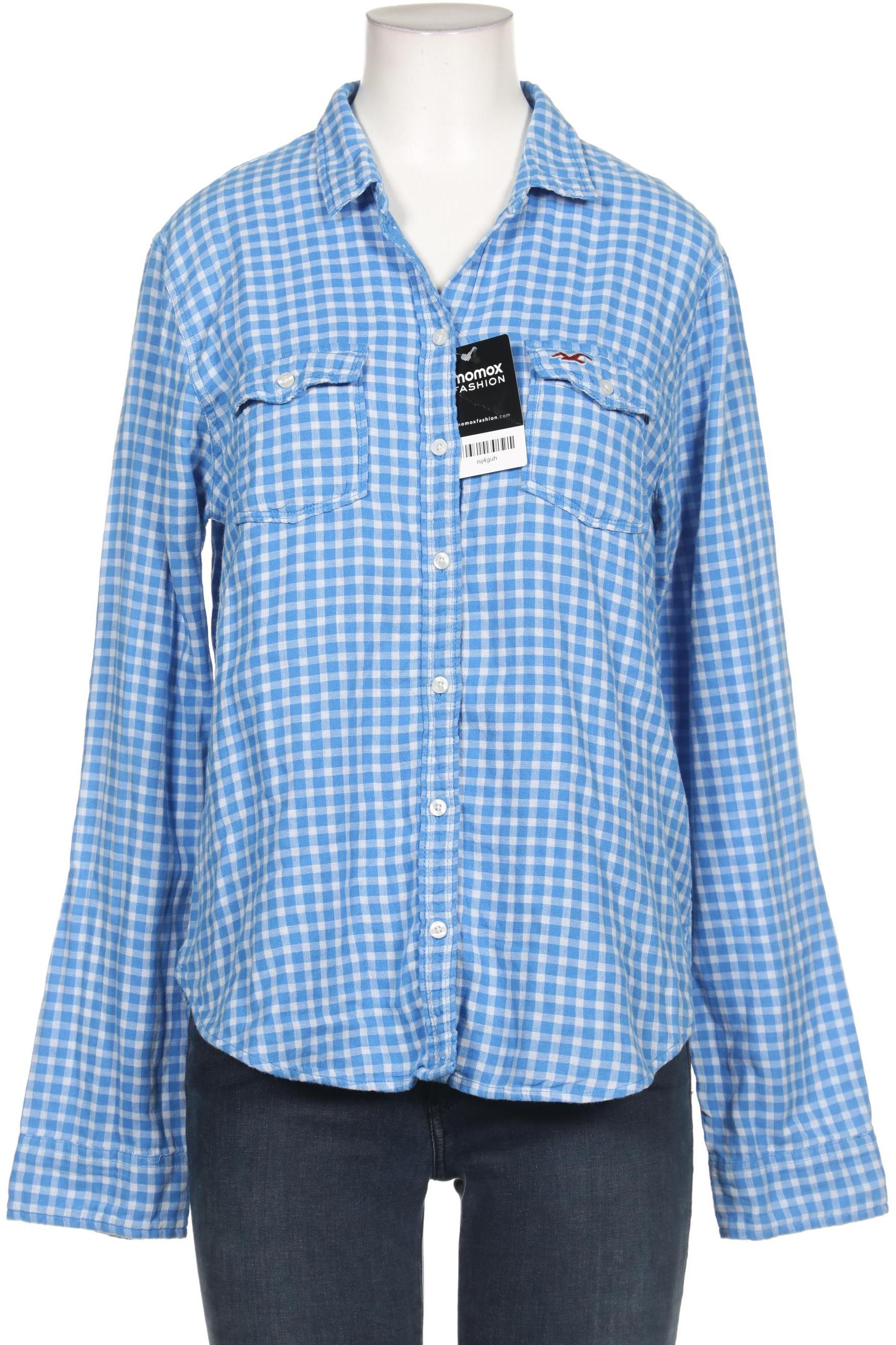 

Hollister Damen Bluse, blau, Gr. 38