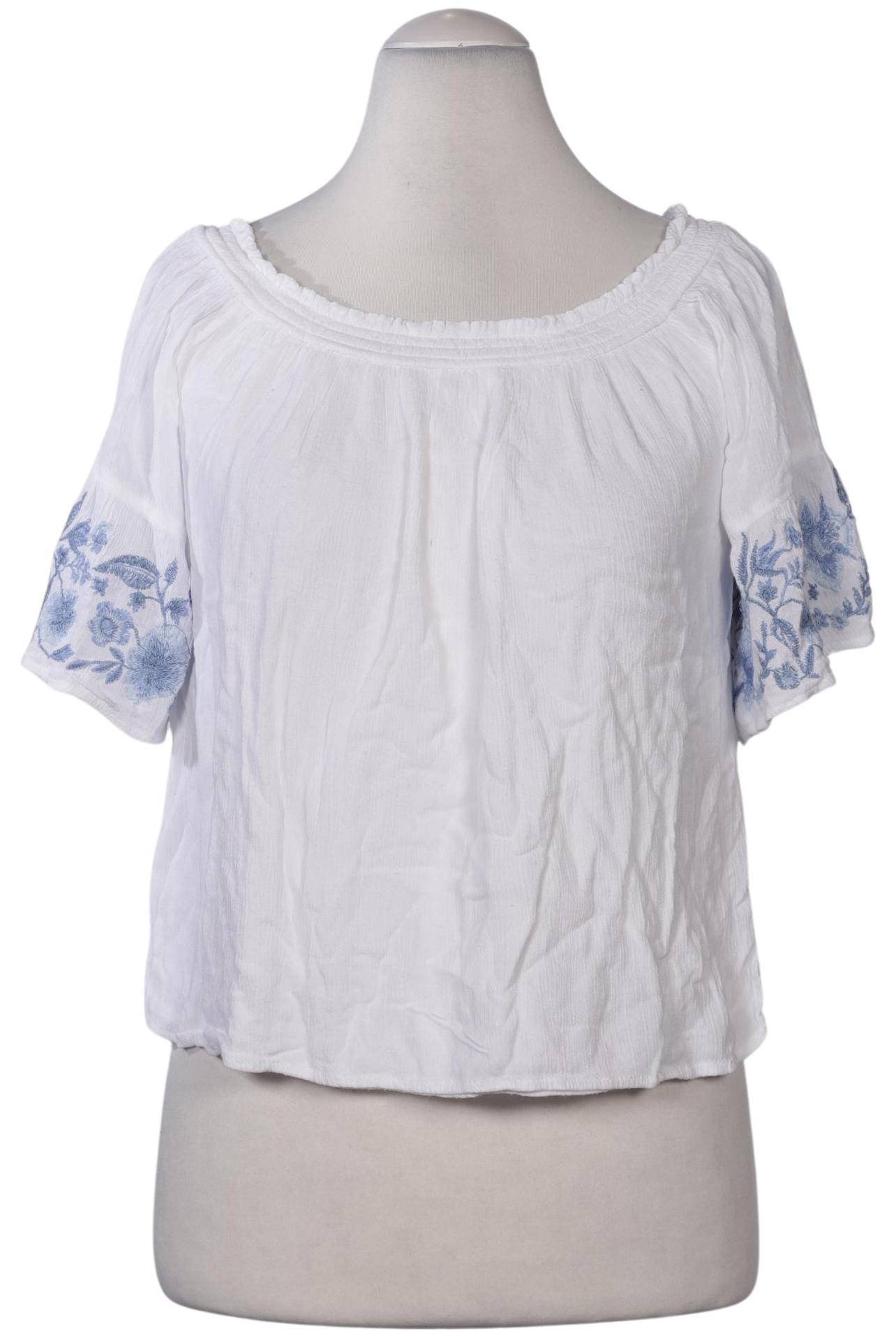 

Hollister Damen Bluse, weiß, Gr. 36