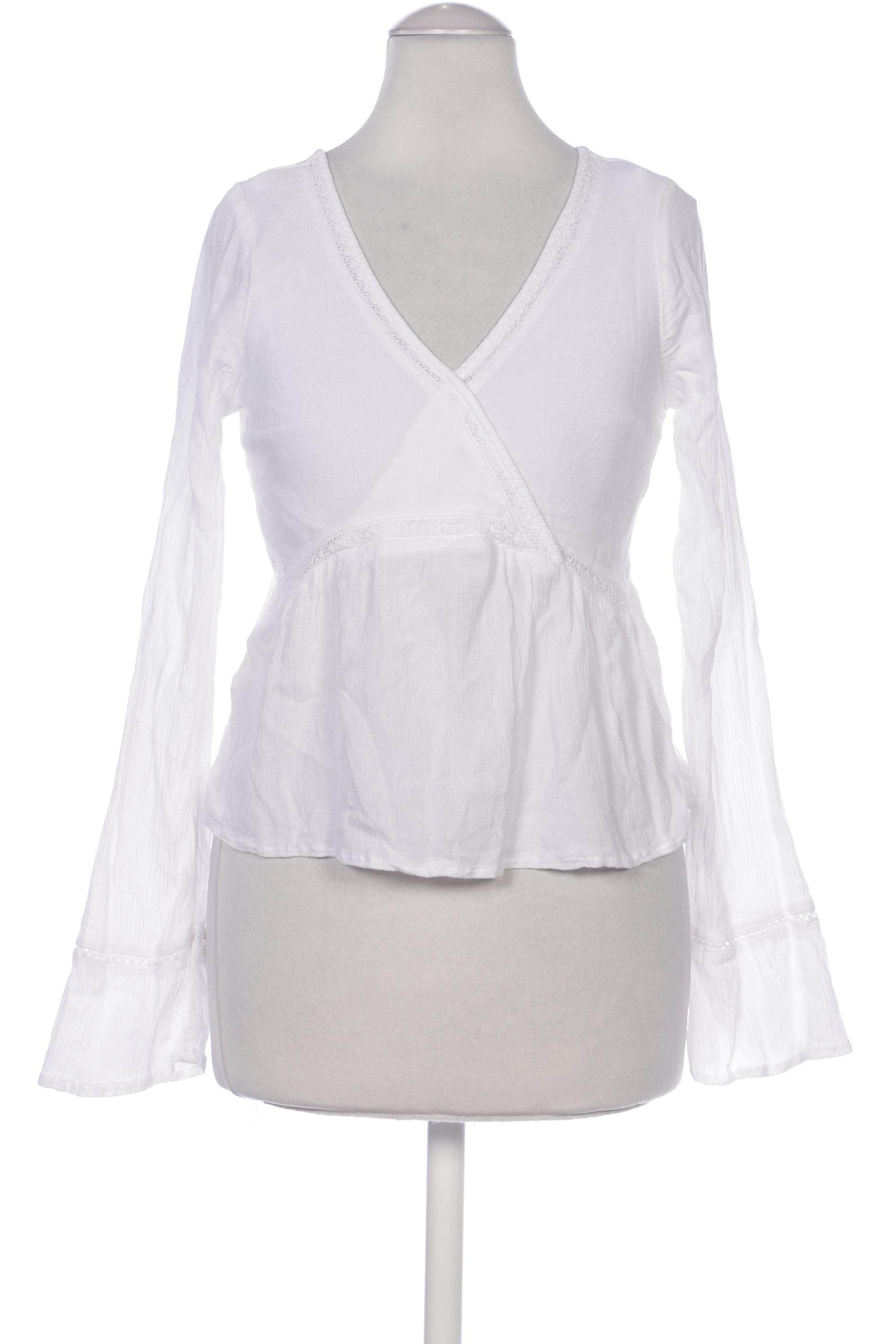 

Hollister Damen Bluse, weiß, Gr. 34