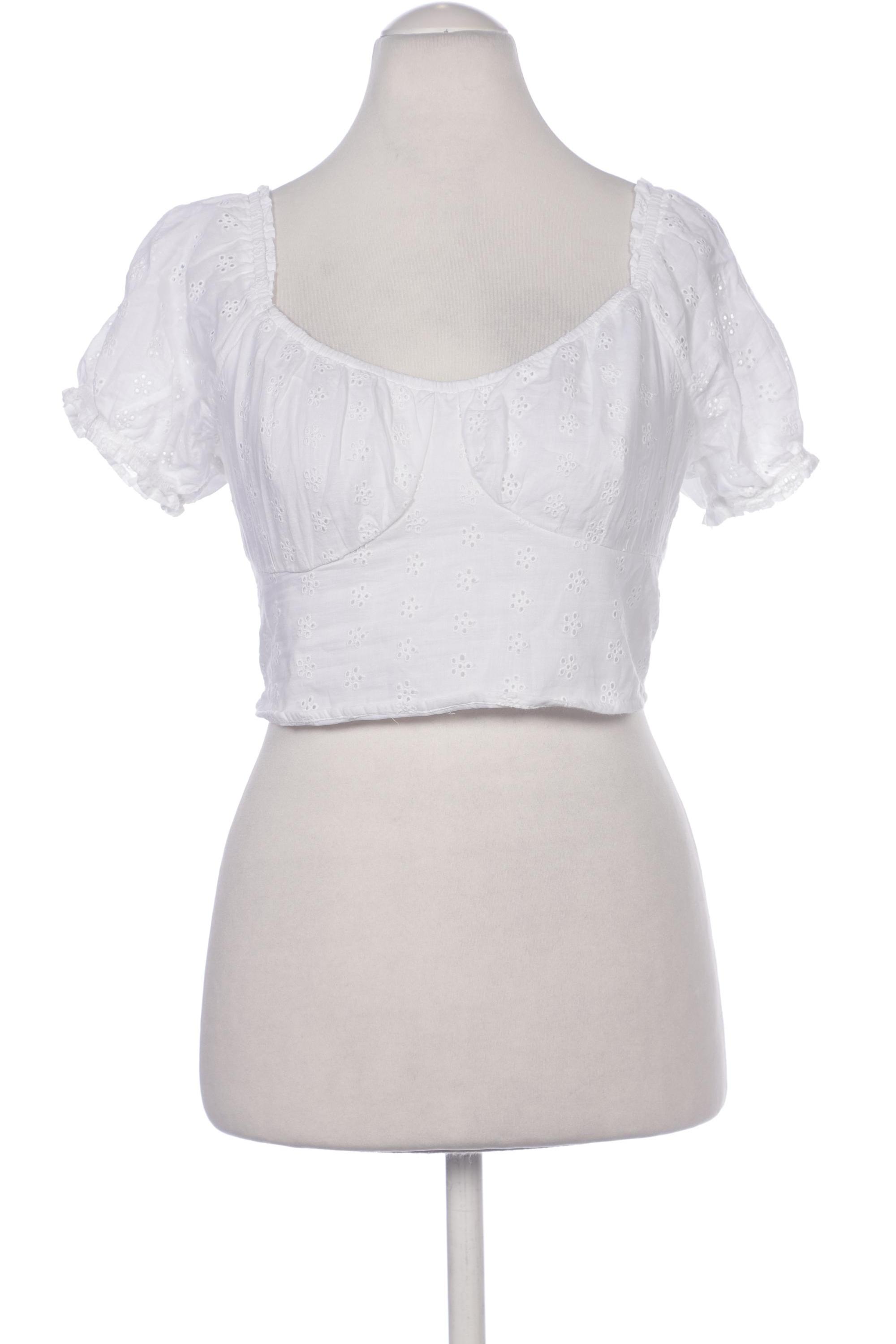 

Hollister Damen Bluse, weiß, Gr. 38